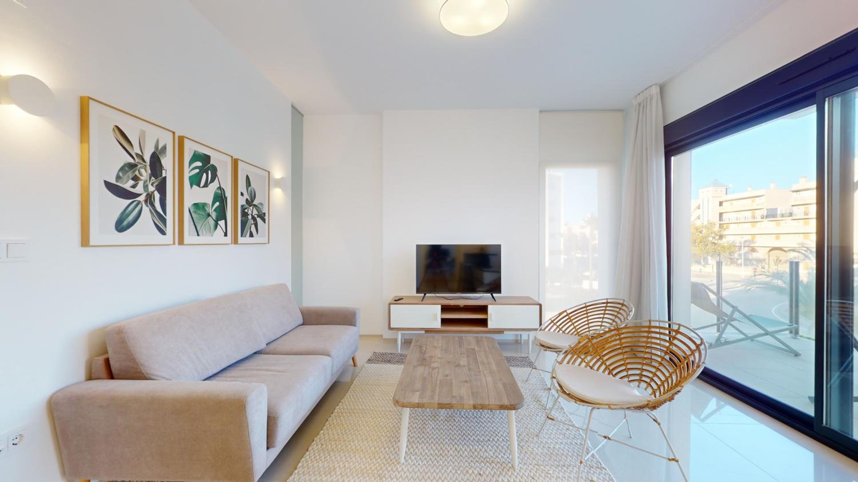 Apartamento de dos habitaciones