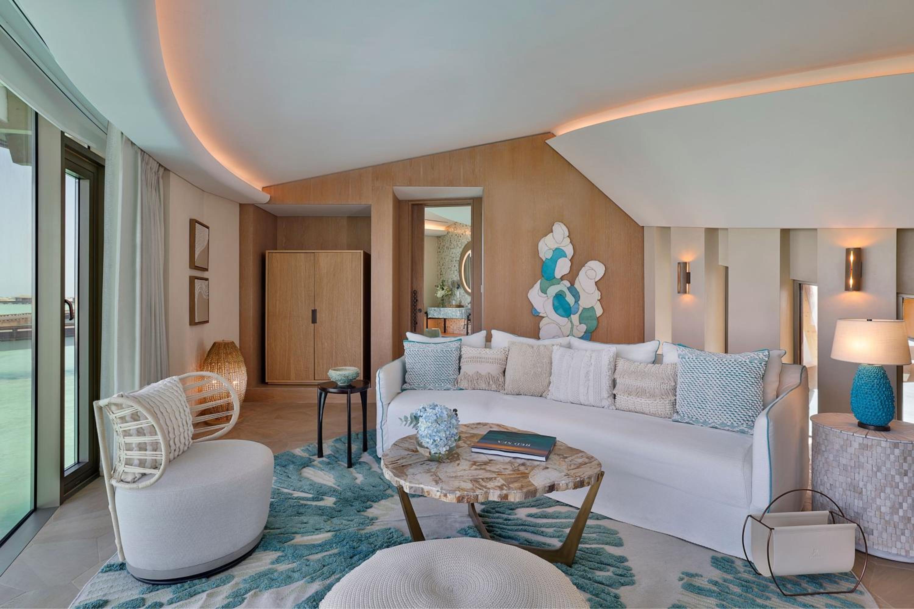 One-Bedroom Sunset Coral Villa with Overwater View