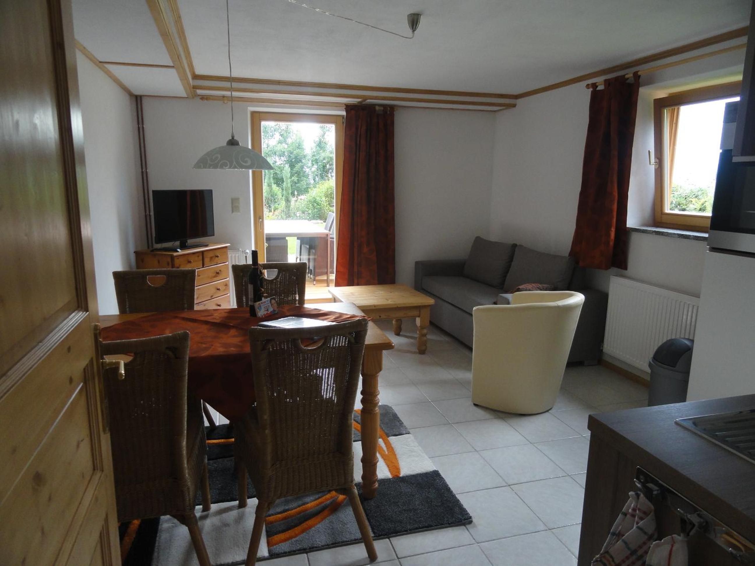 Two-Bedroom Apartment with Garden View