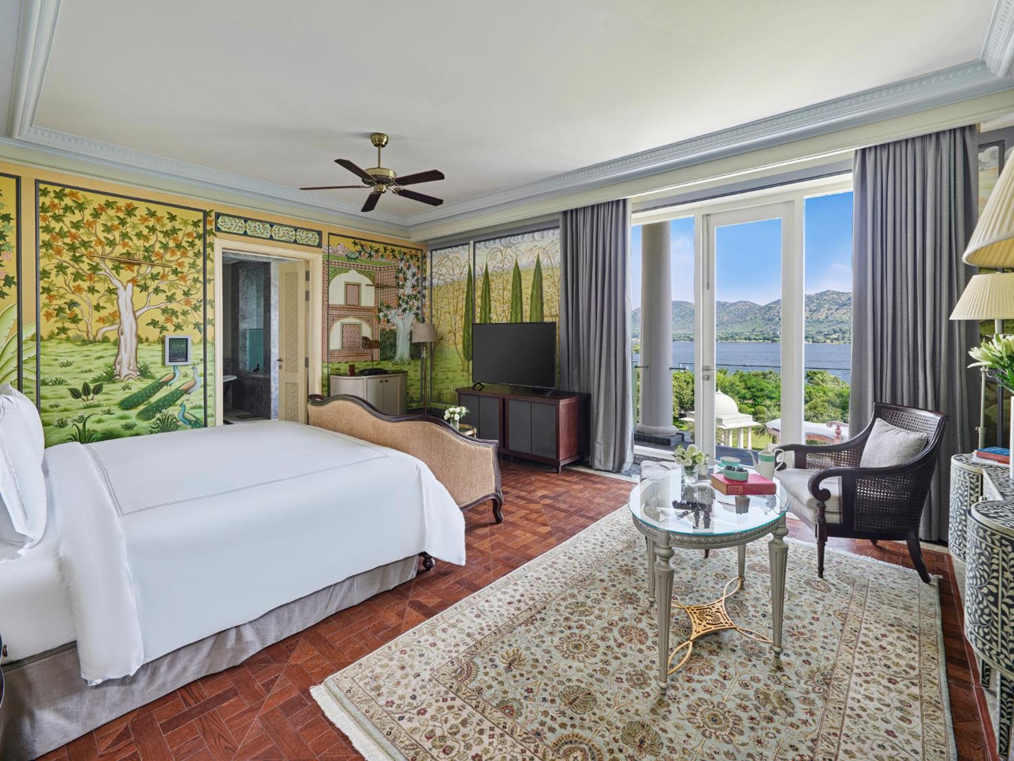 Raffles Presidential Suite:Bottle of wine| Complimentary Airport Pickup and Drop| 20% off on Spa| Chef special arrival amenities| Yoga, Morning & Evening Aarti| Daily Tea, curated walk, bird watching, folk dance & more