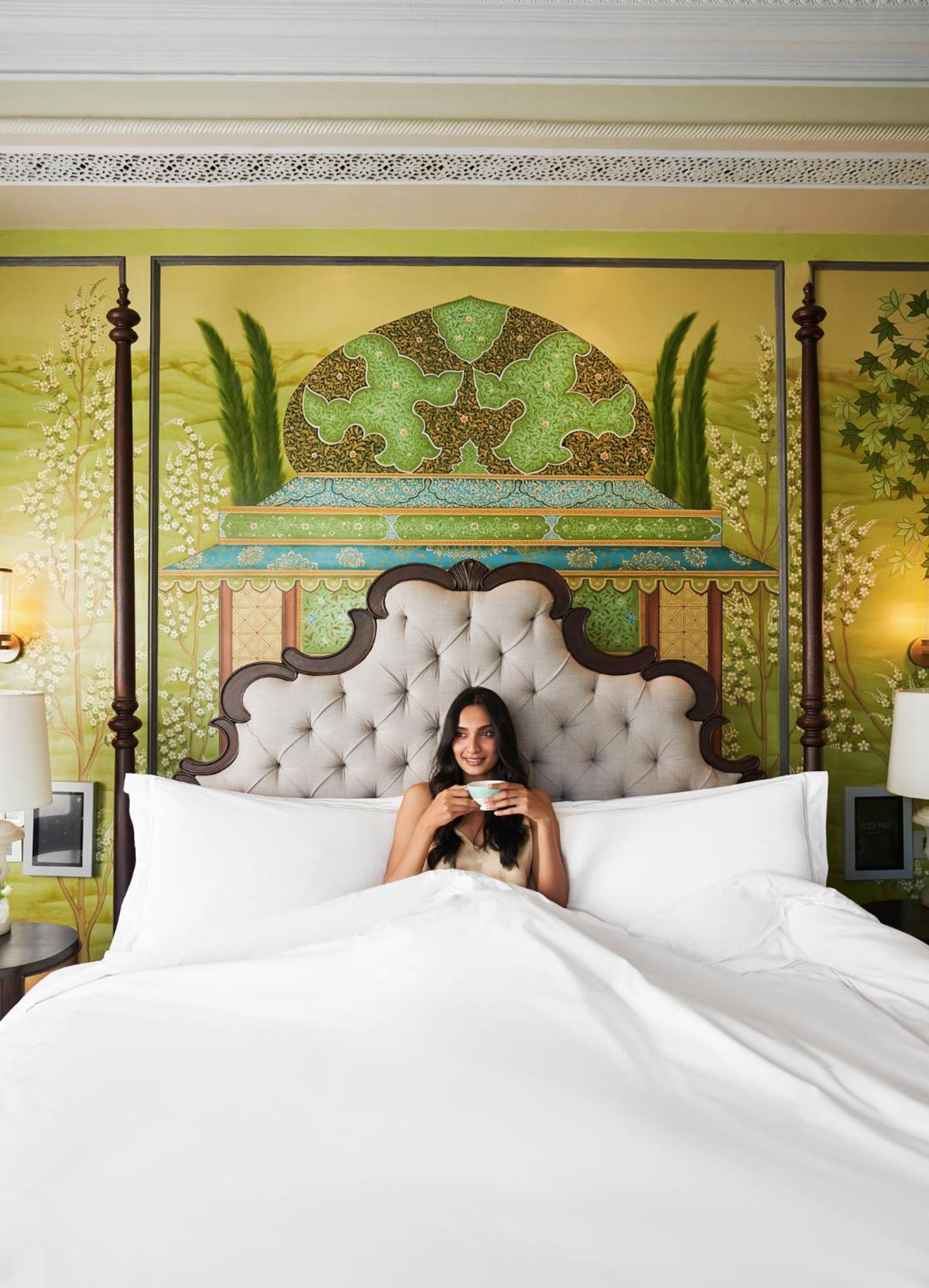 Raffles Presidential Suite:Bottle of wine| Complimentary Airport Pickup and Drop| 15% off on F&B, Spa| Chef special arrival amenities| Yoga, Morning & Evening Aarti| Daily Tea, curated walk, bird watching, folk dance & more
