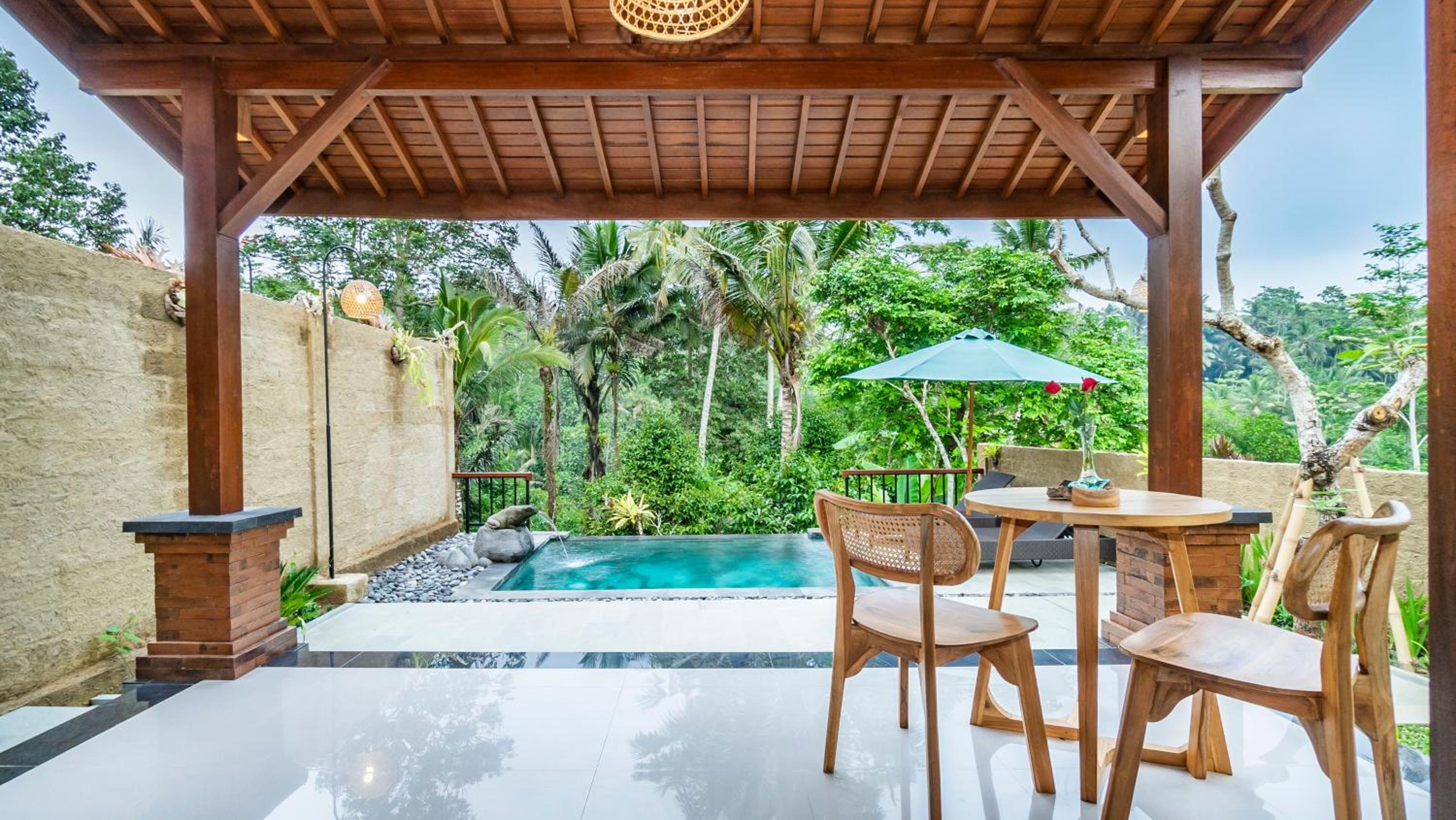 Villa with Private Pool with Jungle View - Photo 6