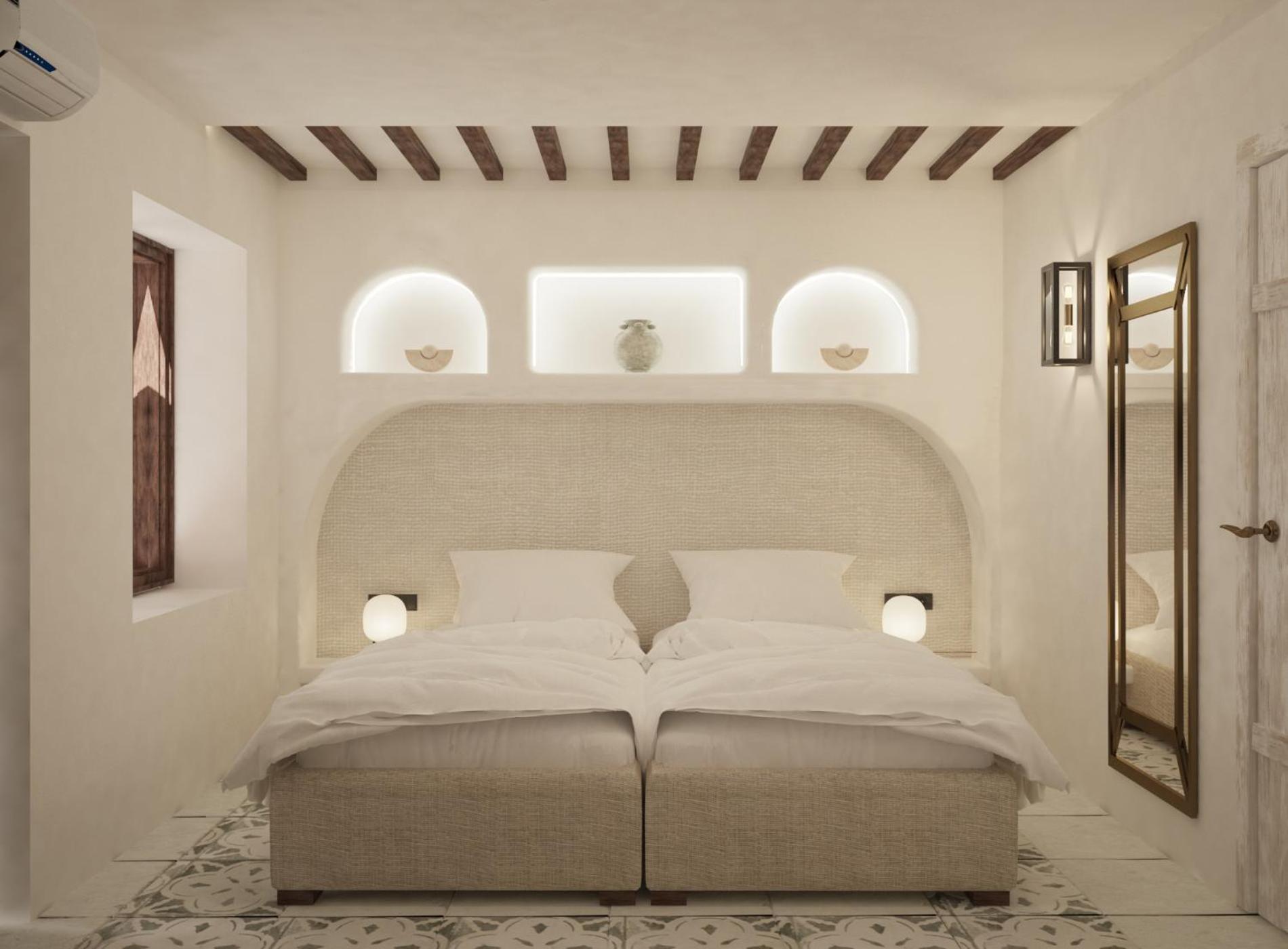 Double or Twin Room with Pool View photo 3
