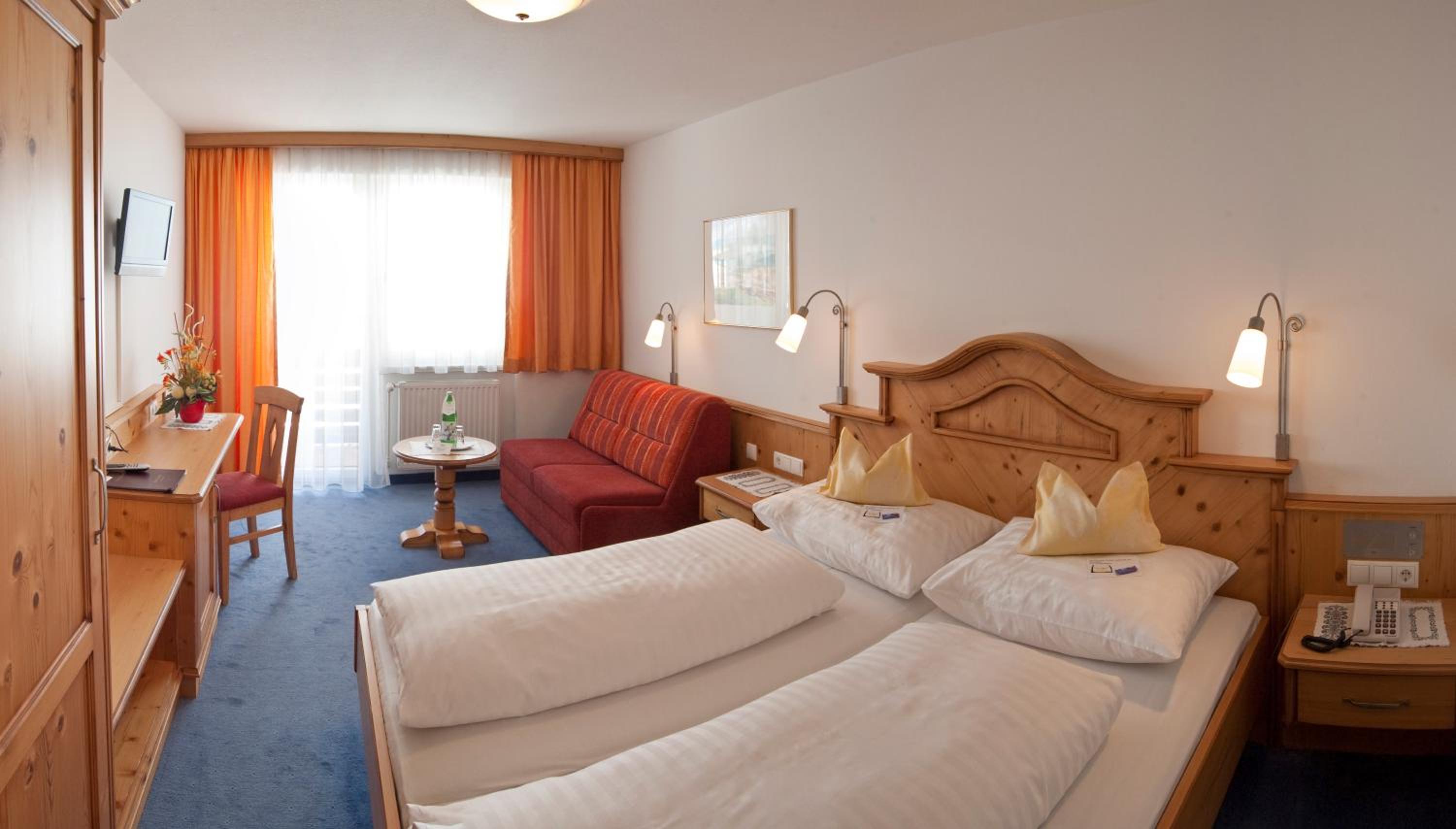 Double Room with south-facing Balcony