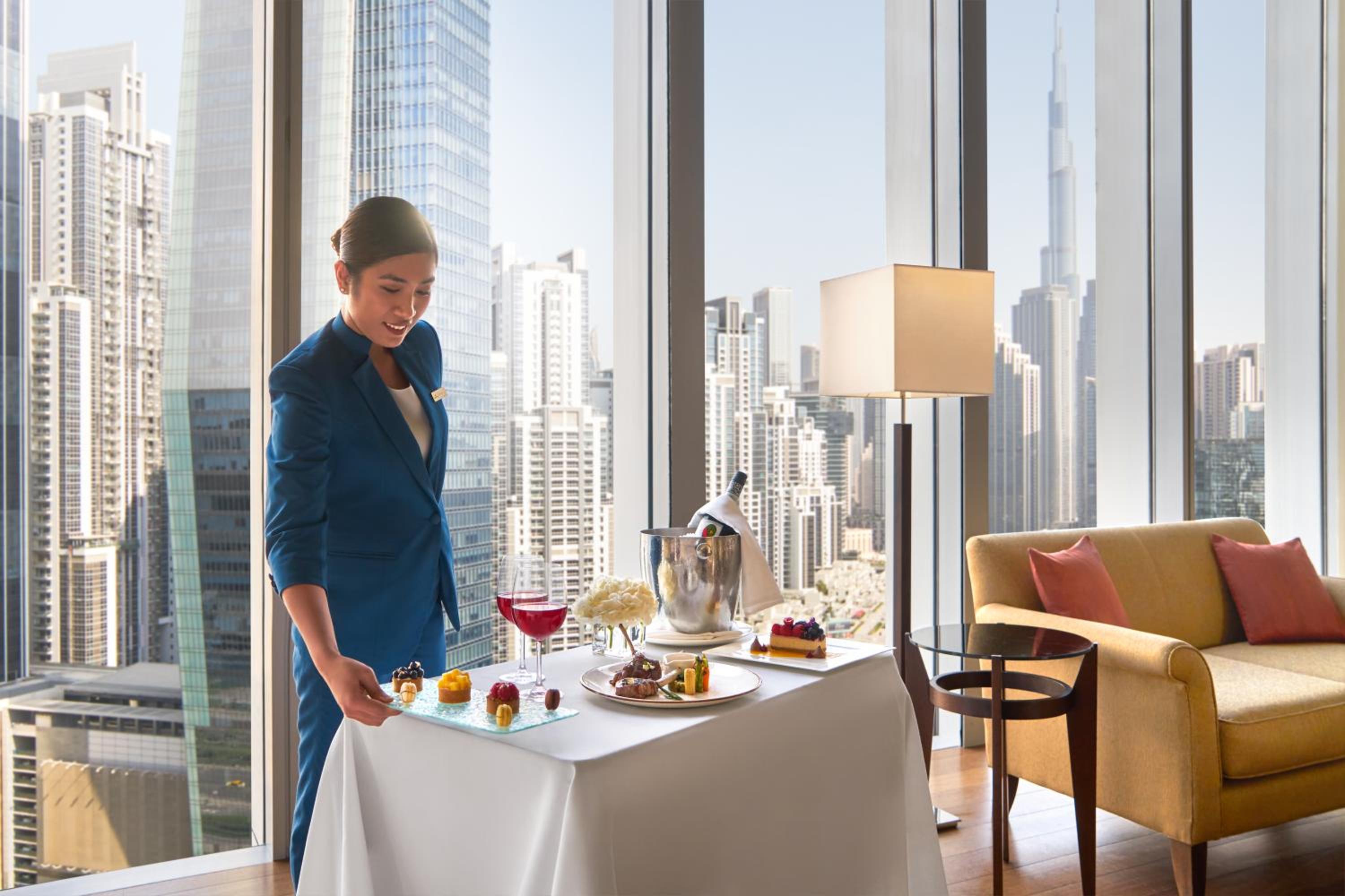Deluxe Burj Khalifa View Room