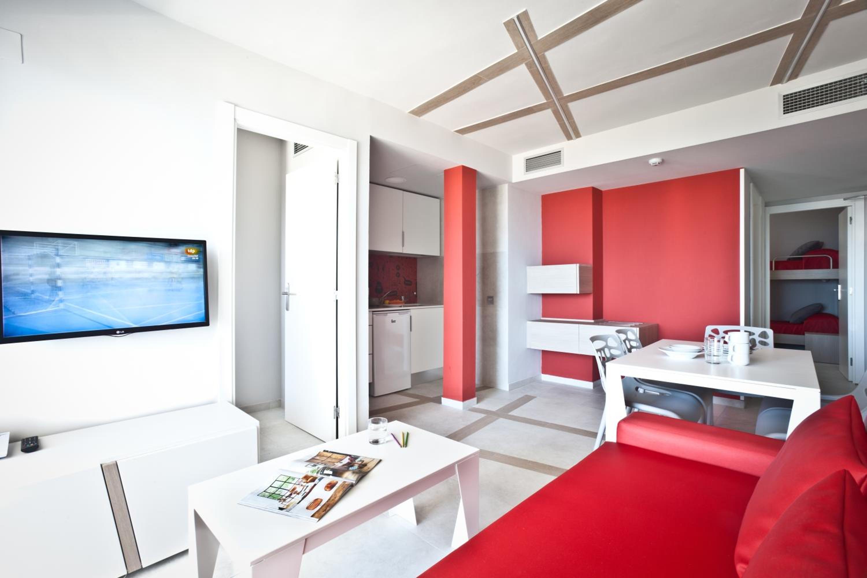 Apartamento de dos habitaciones con vista al mar