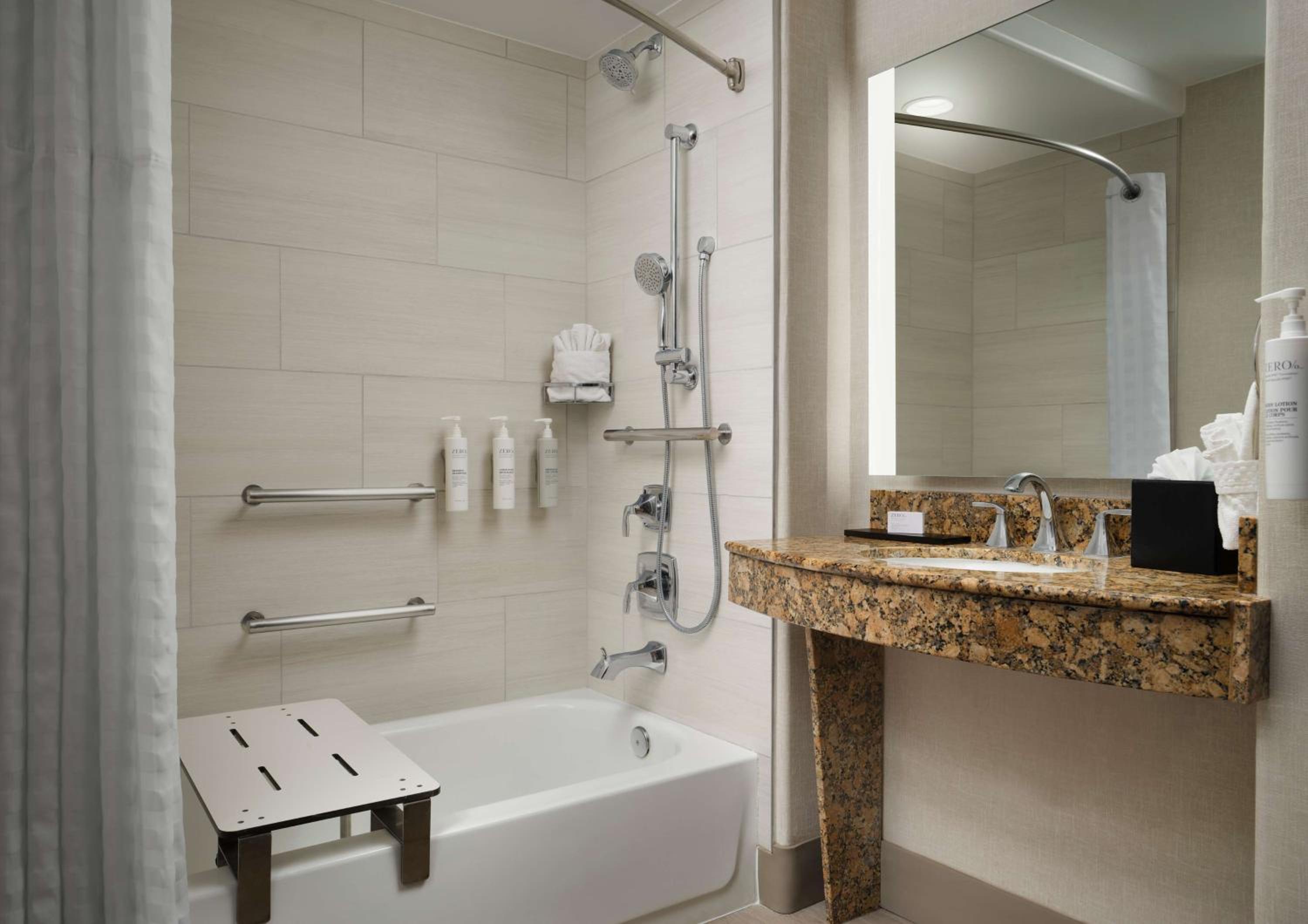 Two-Room Suite with One King Bed and Bath Tub - Mobility Access - Photo 5