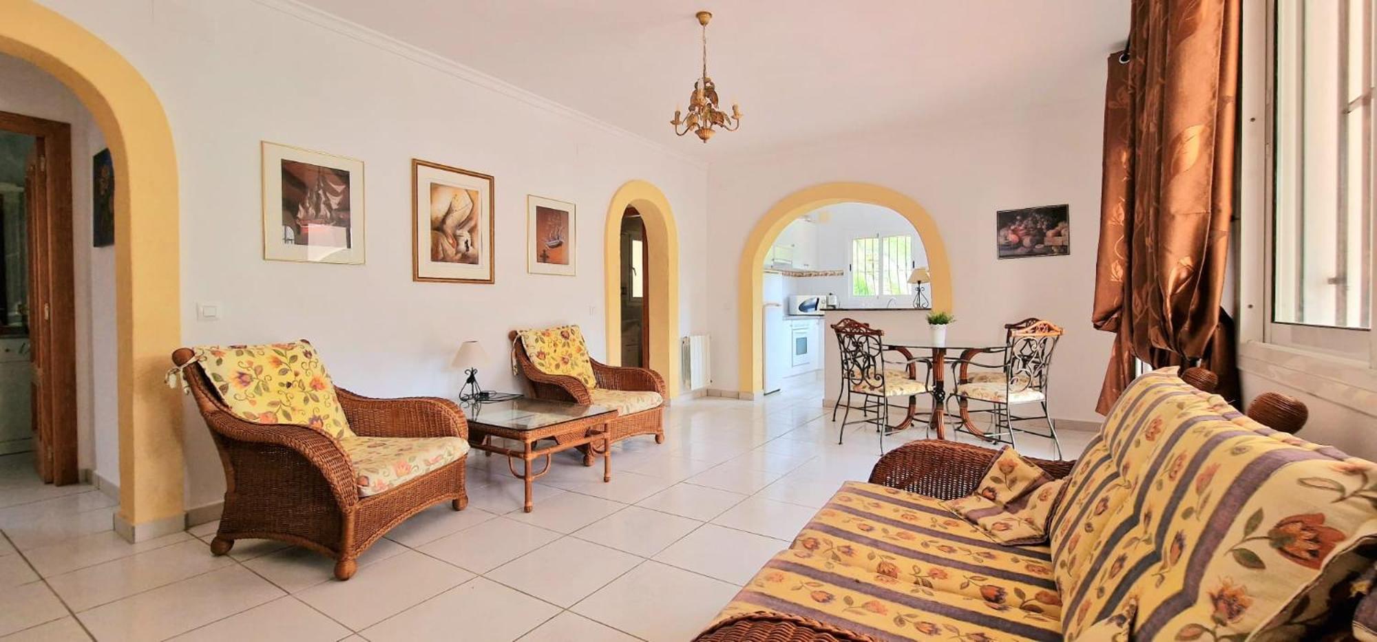 Casa de cuatro habitaciones