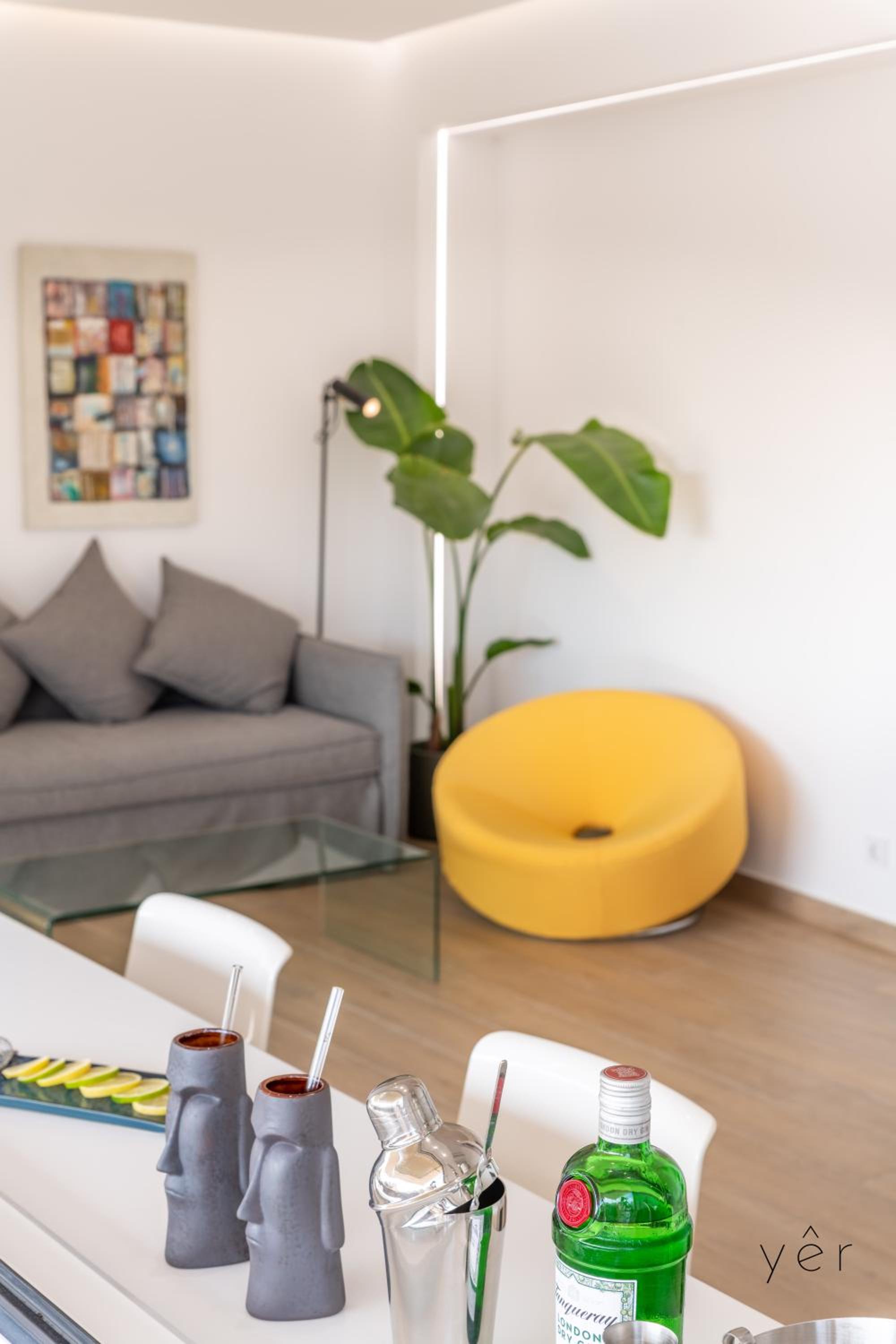 One-Bedroom Apartment with Terrace