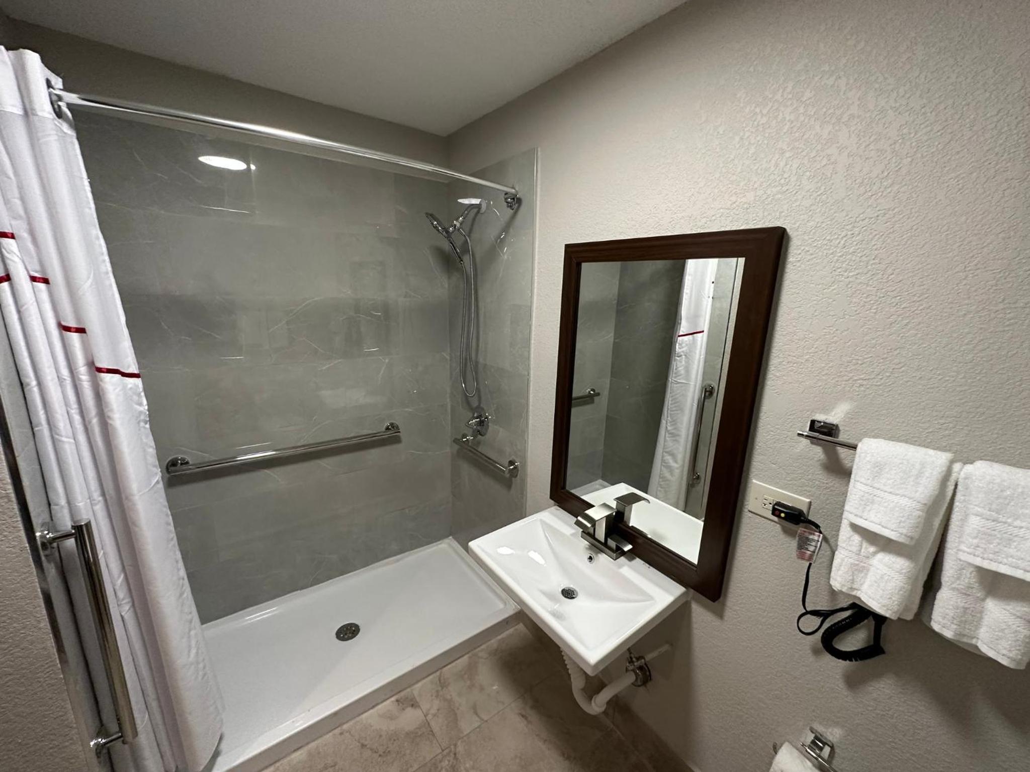  Standard King Room Disability Access Roll-In Shower Non-Smoking - Photo 5