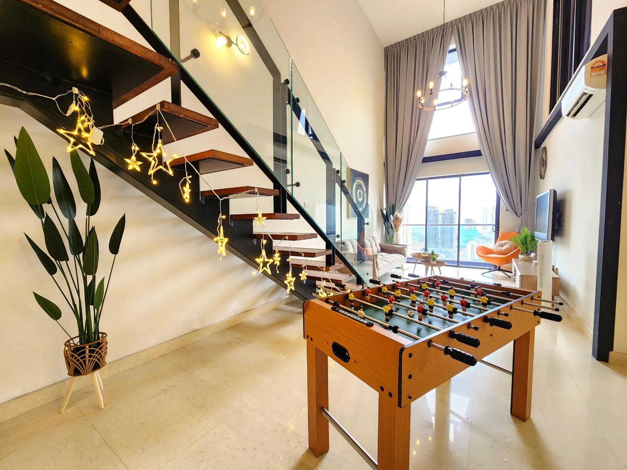 Two-Bedroom Loft Apartment
