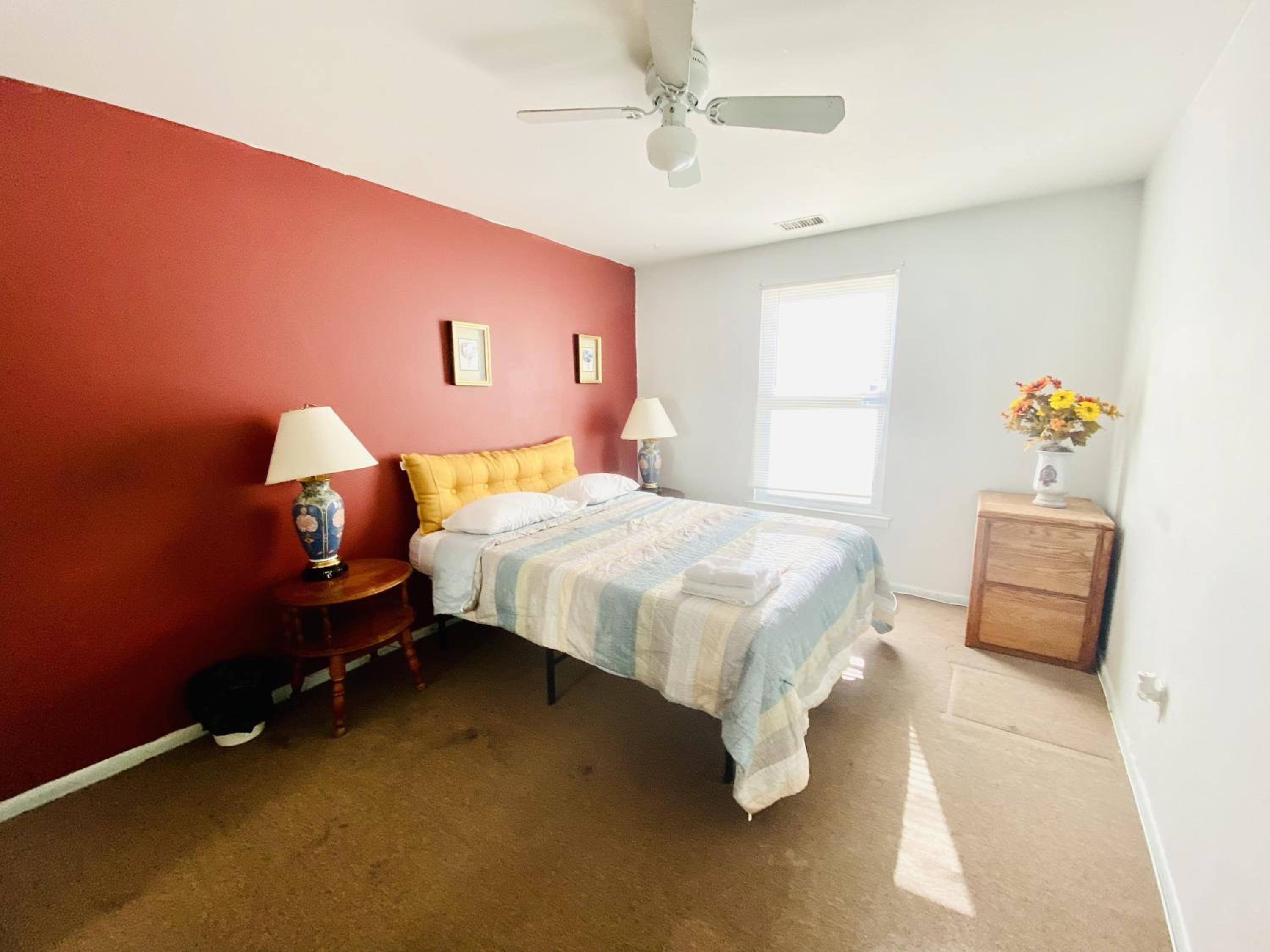 Private Bedroom With Shared Bathroom