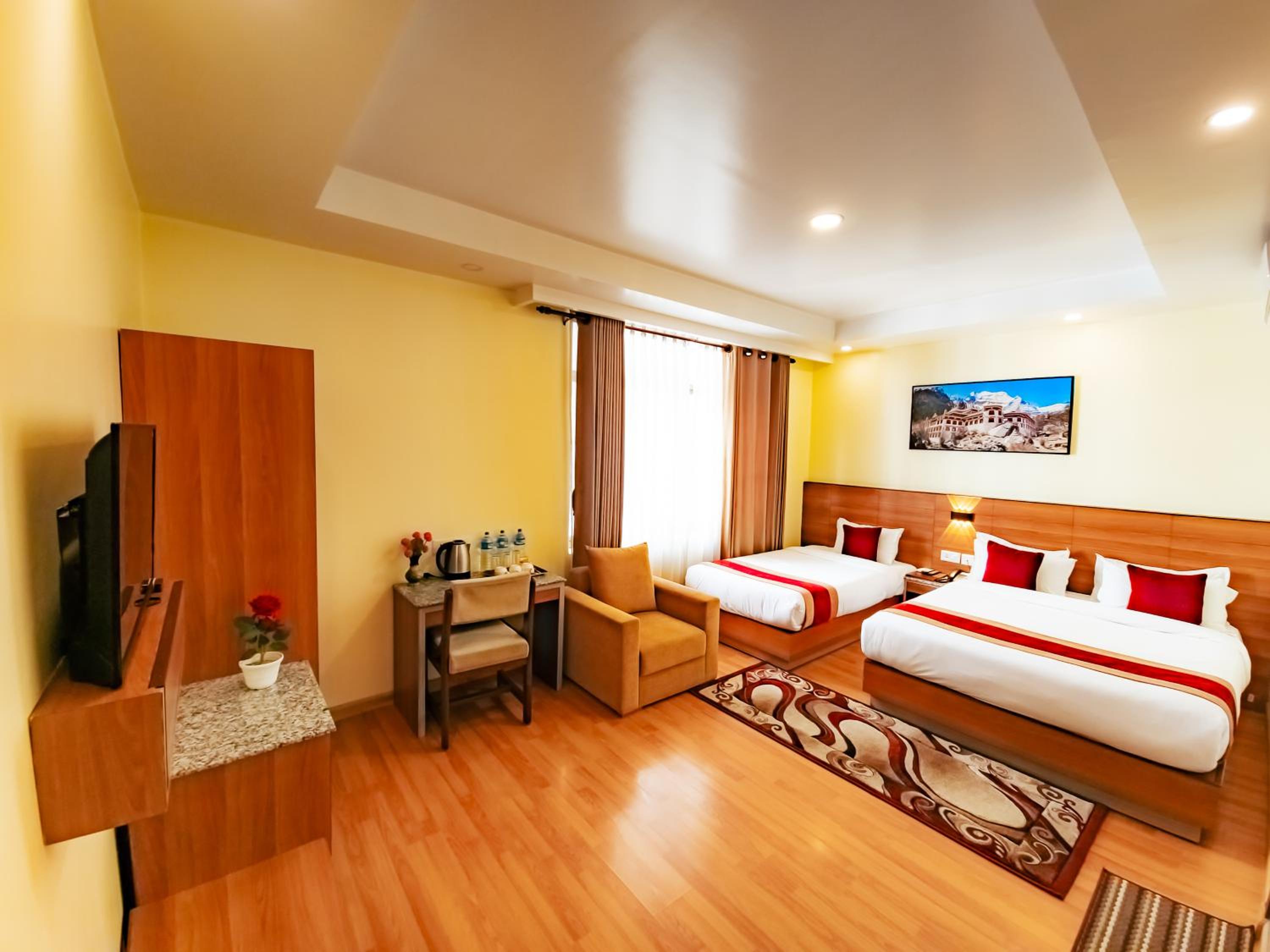 Deluxe Family Room with Complimentary Airport Pickup for International Flights
