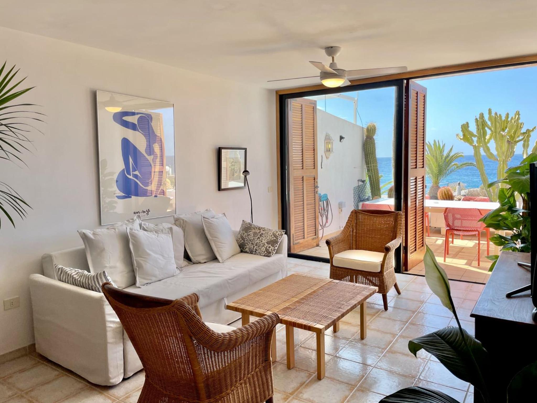 Apartamento con vista al mar