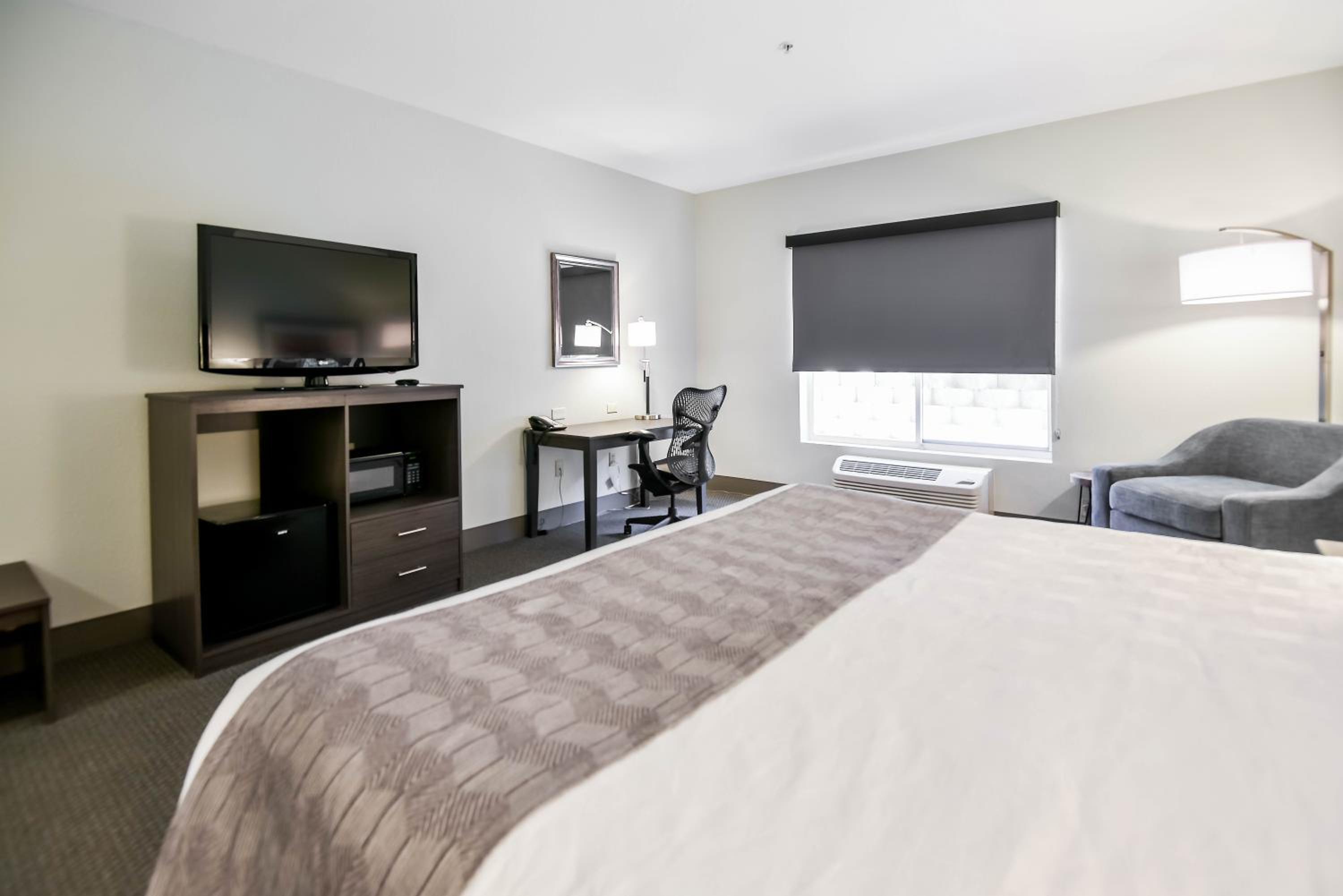 King Room with Roll-In Shower - Disability Access