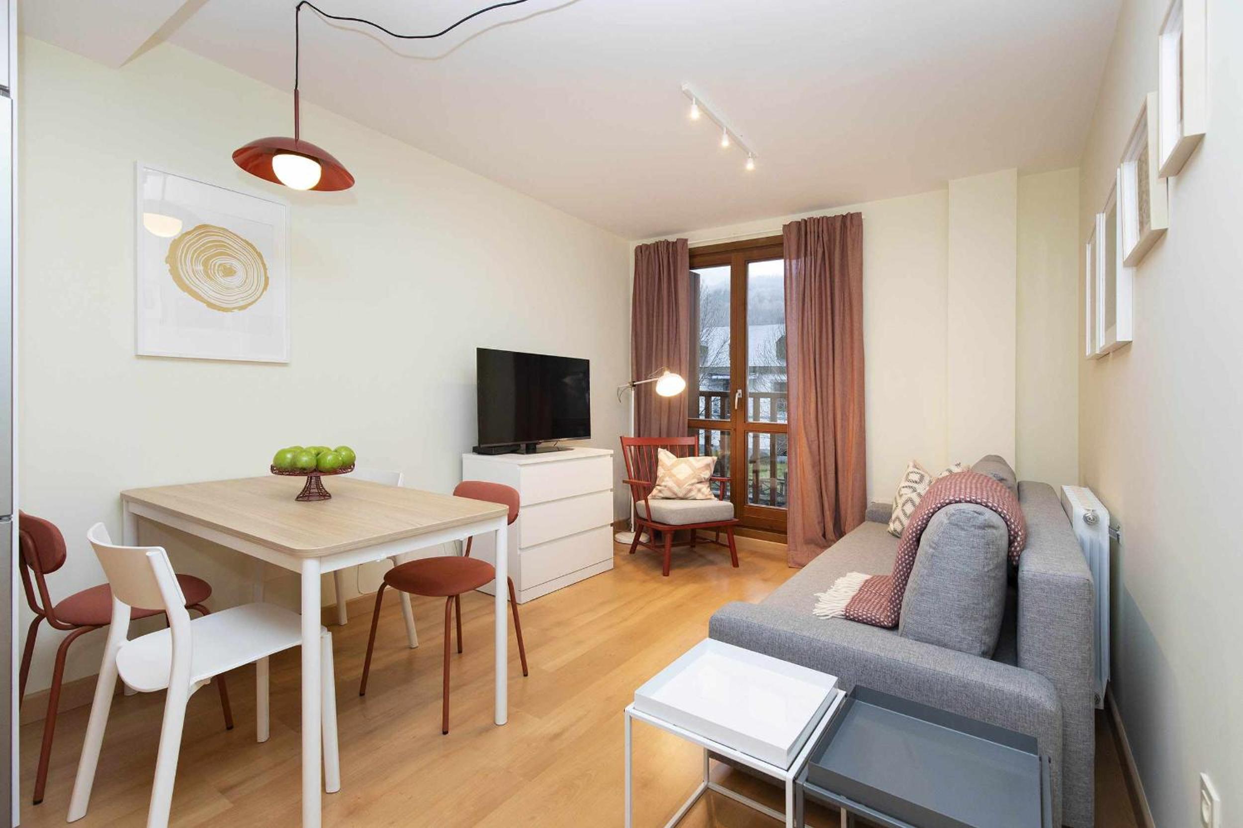 Apartamento de dos habitaciones