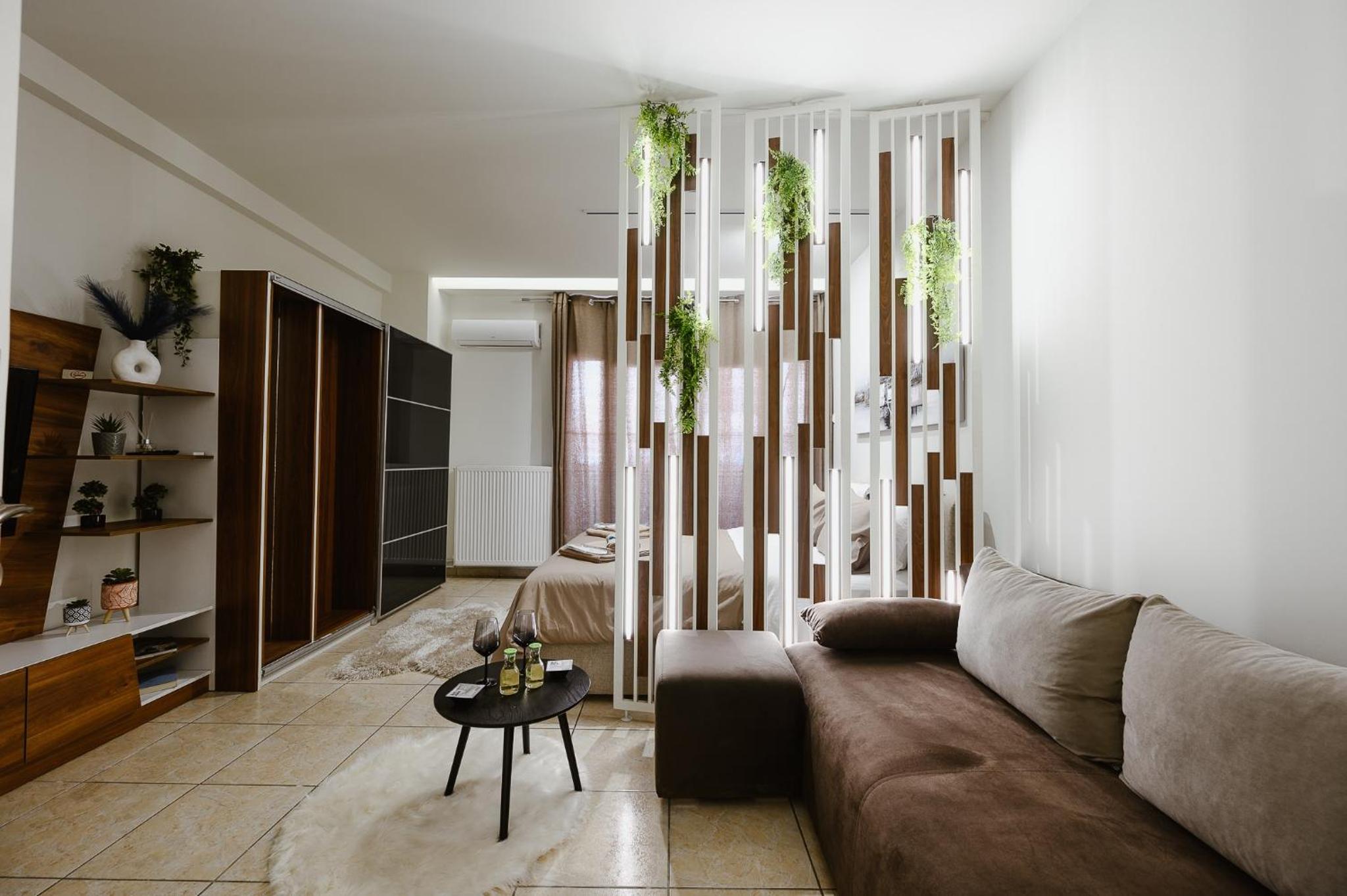 Studio with Balcony