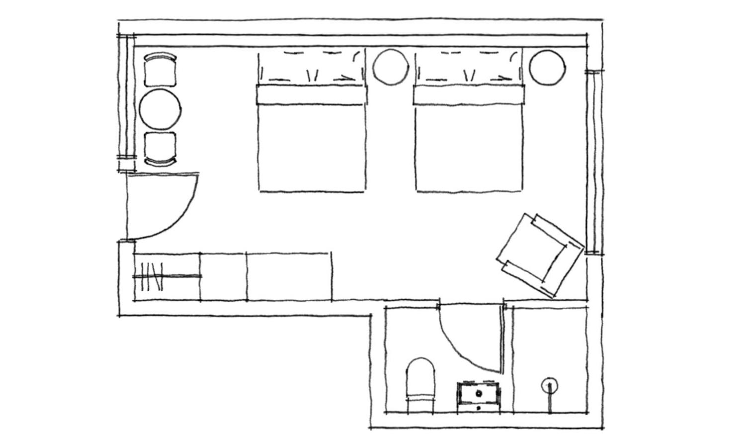 Double or Twin Room with Lake View photo 2