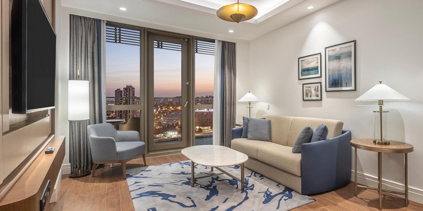 Two-Bedroom Family Residence with Terrace