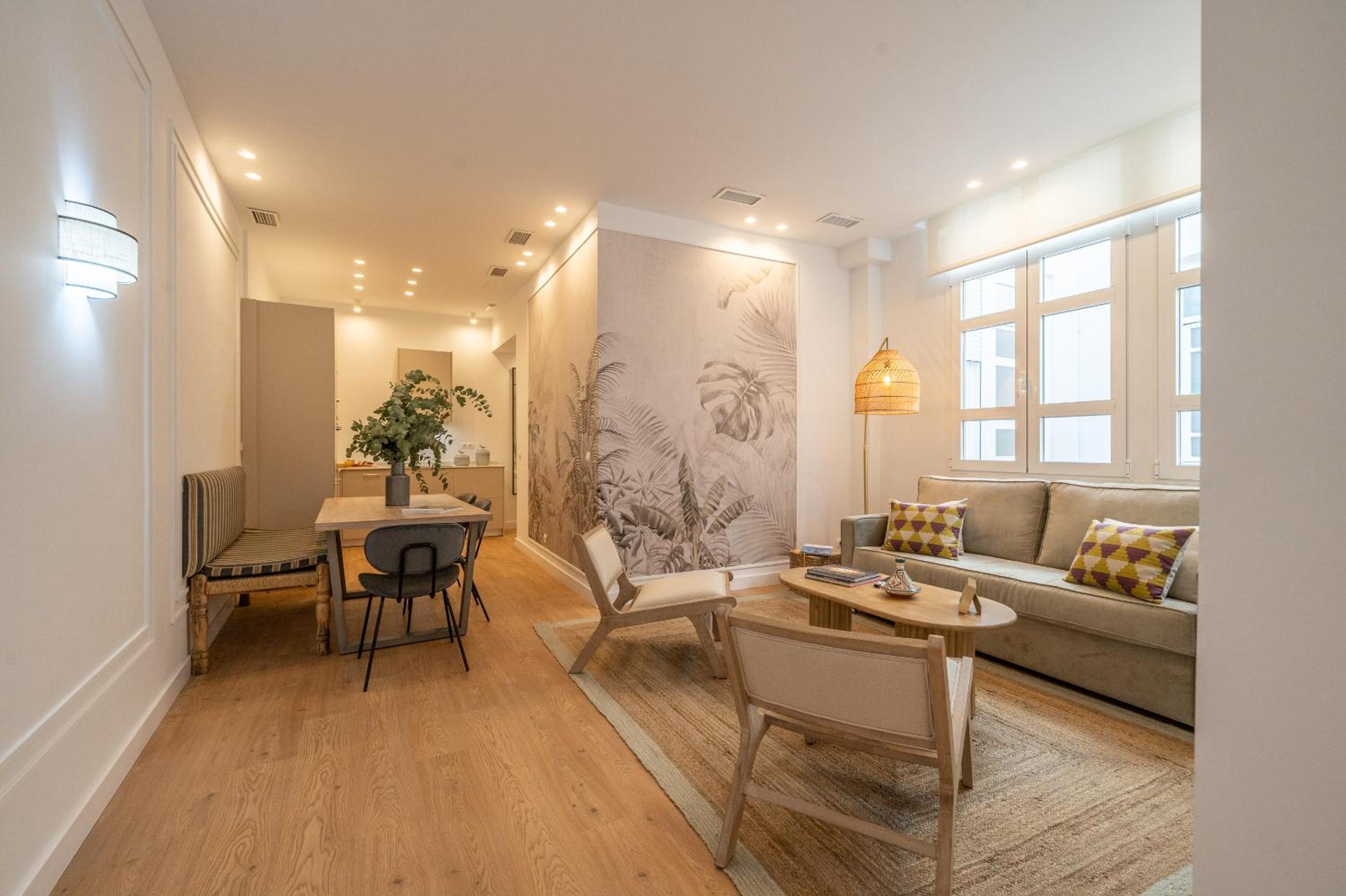 Apartamento de dos habitaciones