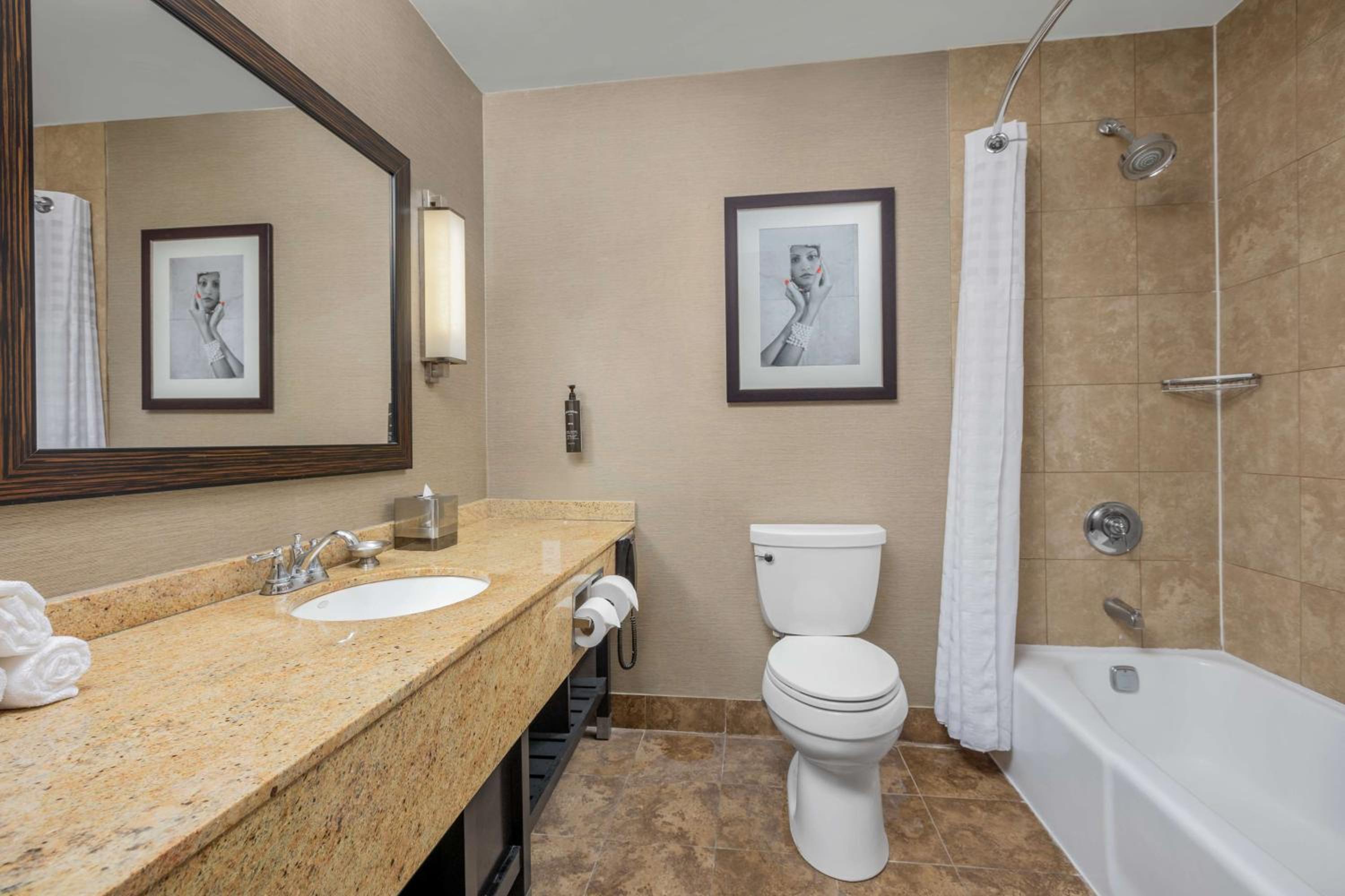 Relax in luxury with a serene spa-like bath experience.