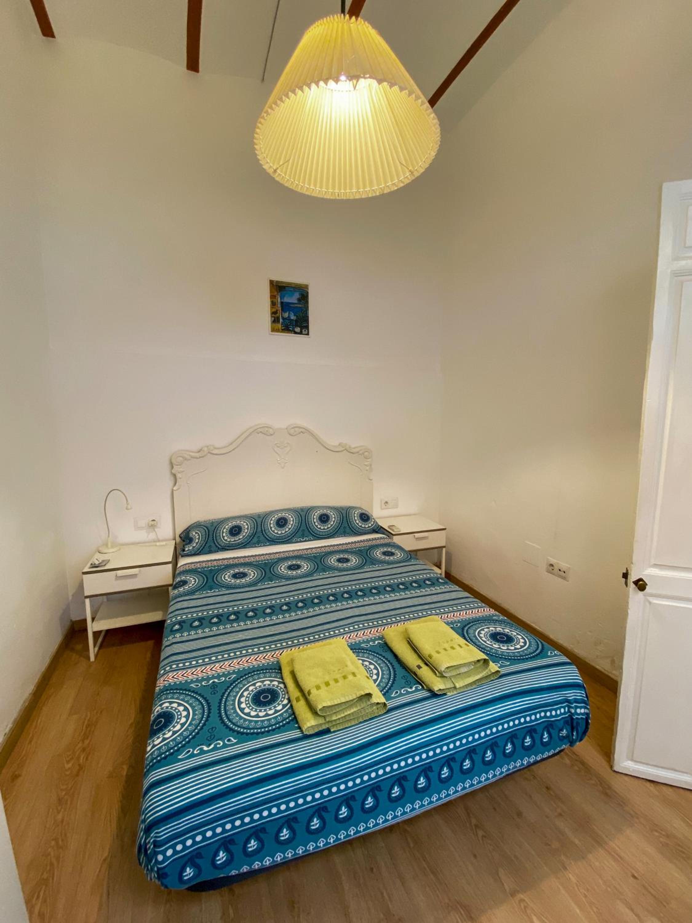 Apartamento de una habitación con vista al jardín