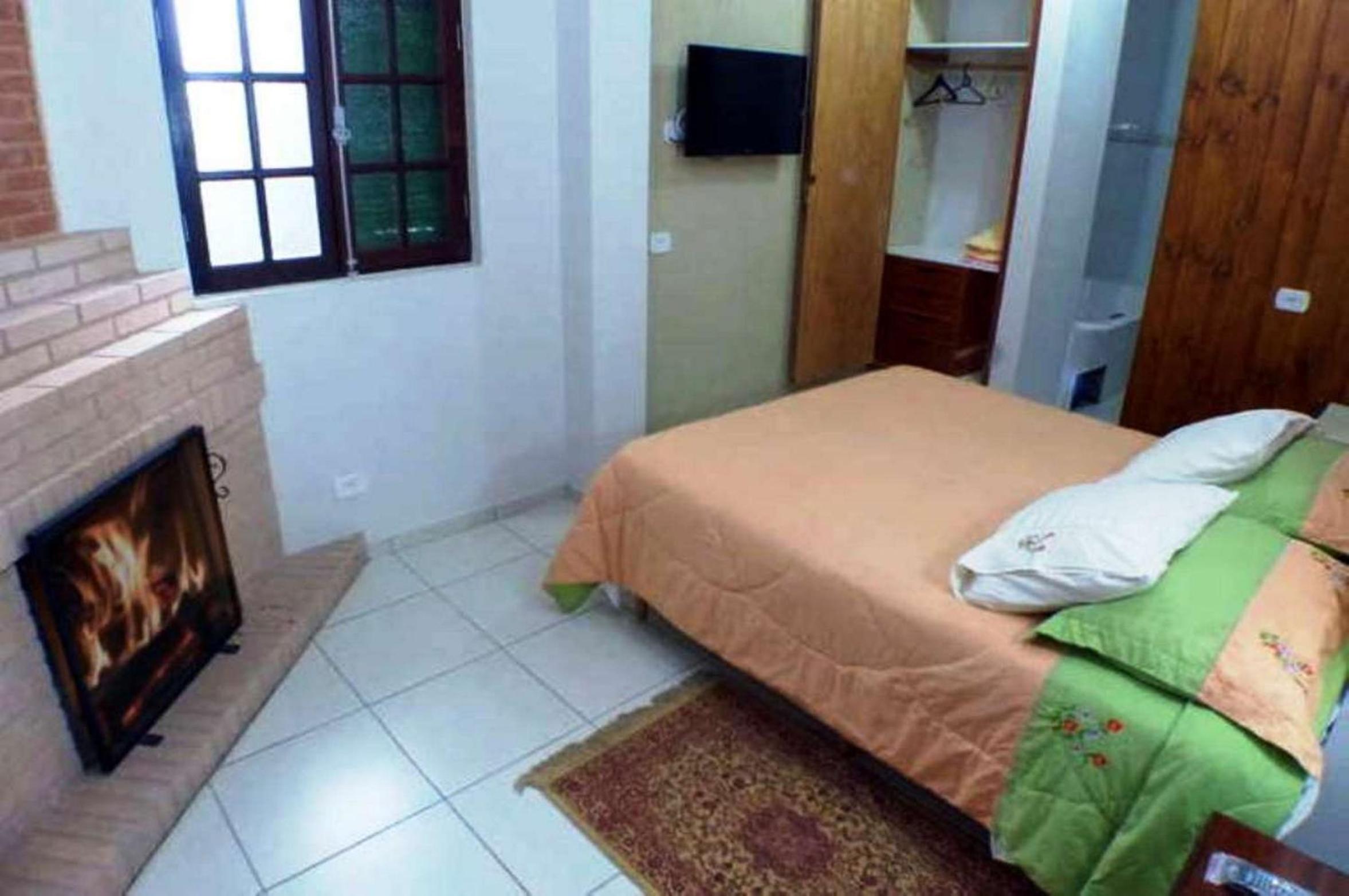 Double Room with Spa Bath and Fireplace