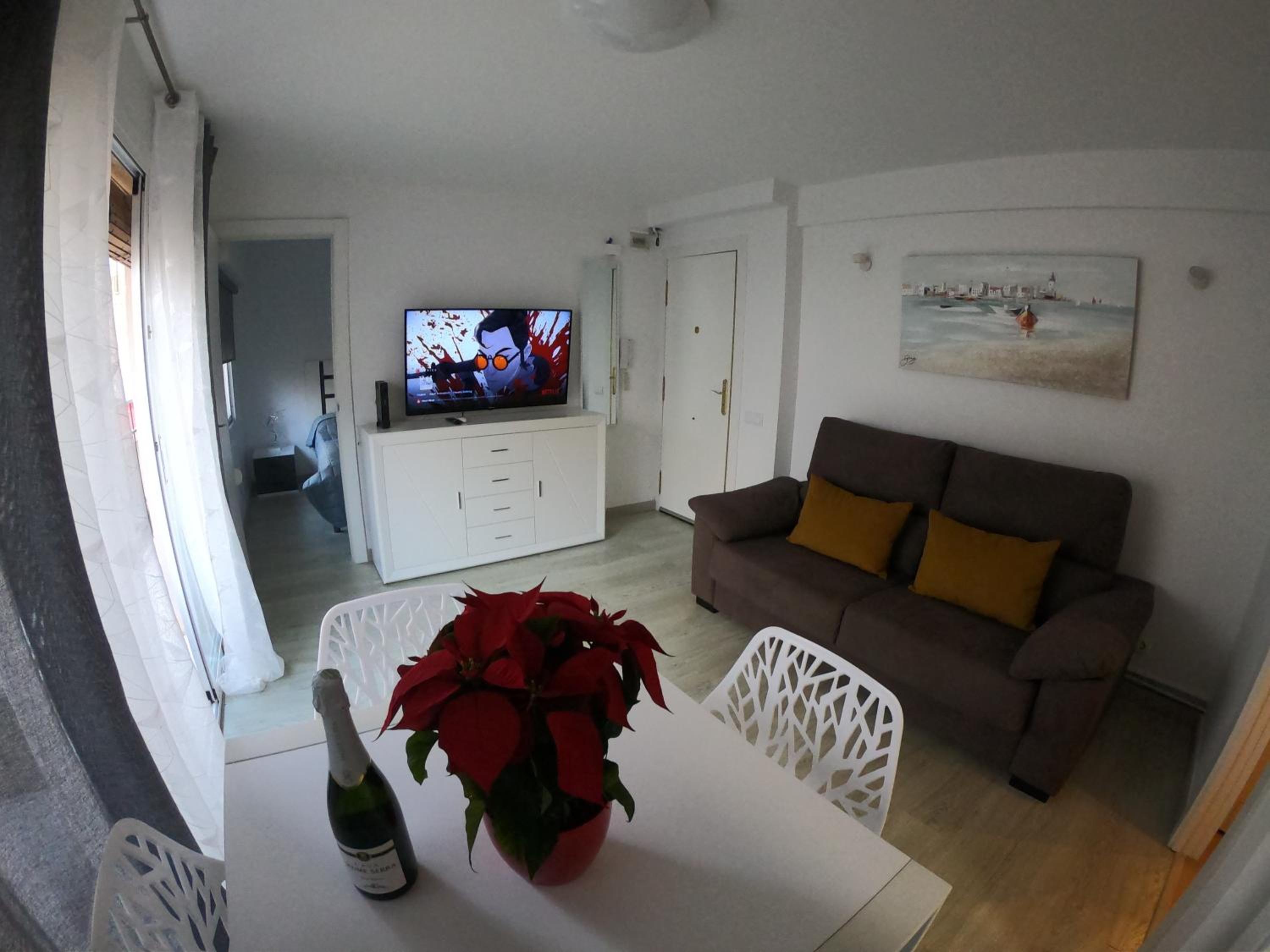 Apartamento con Balcón