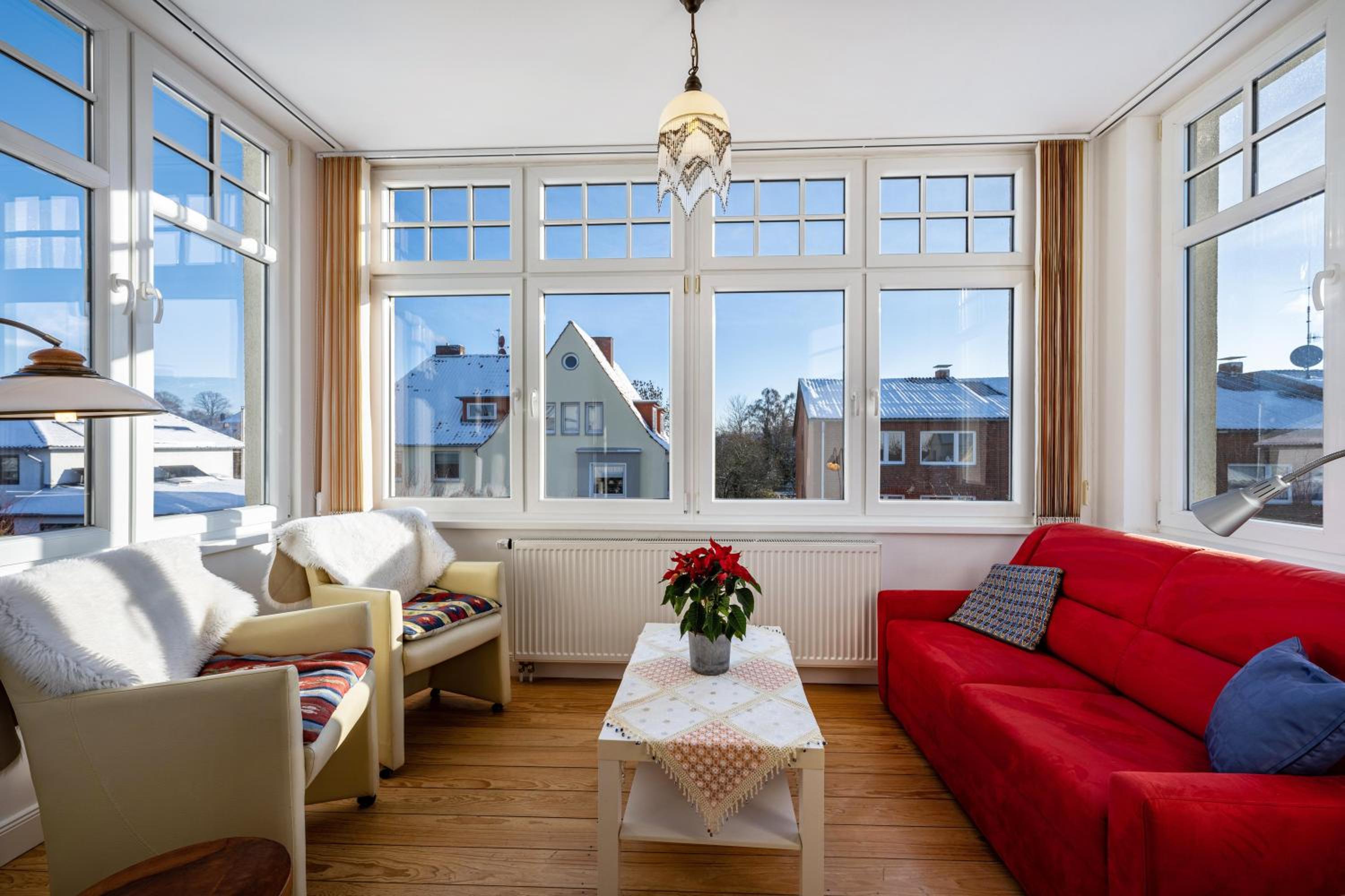 Two-Bedroom Deluxe Apartment with Garden View