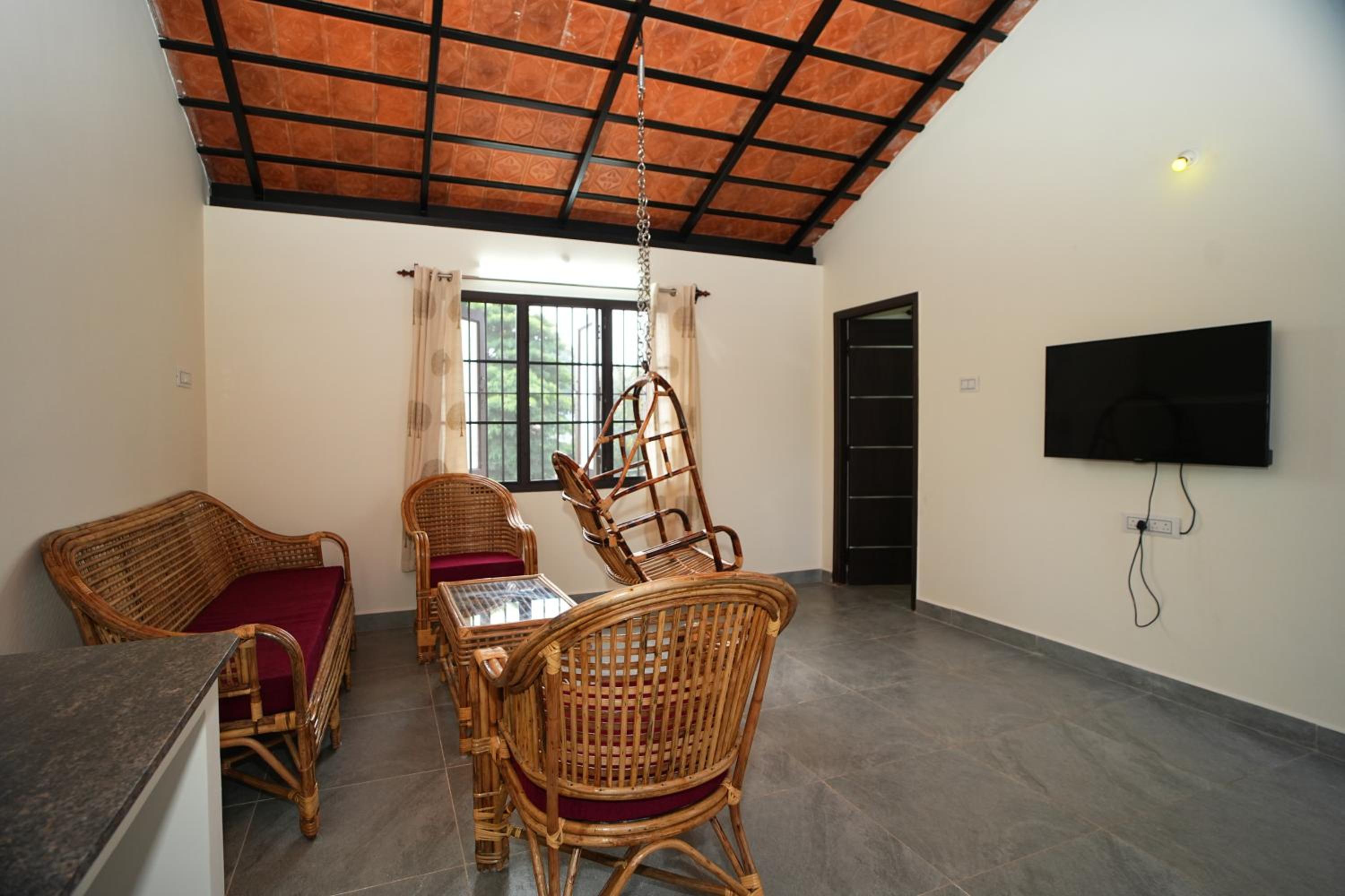 Family Room with Mountain View