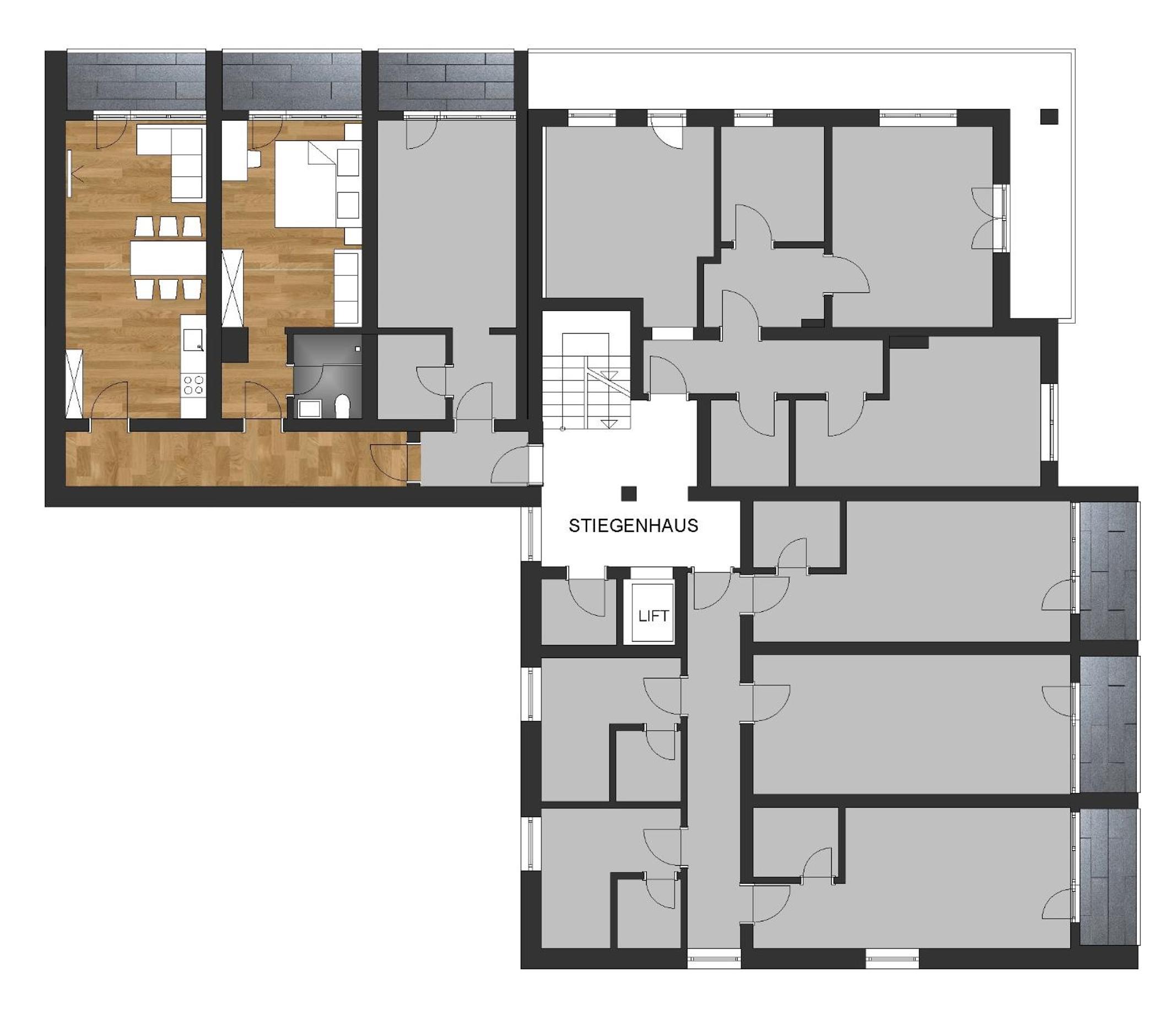 One-Bedroom Apartment photo 2