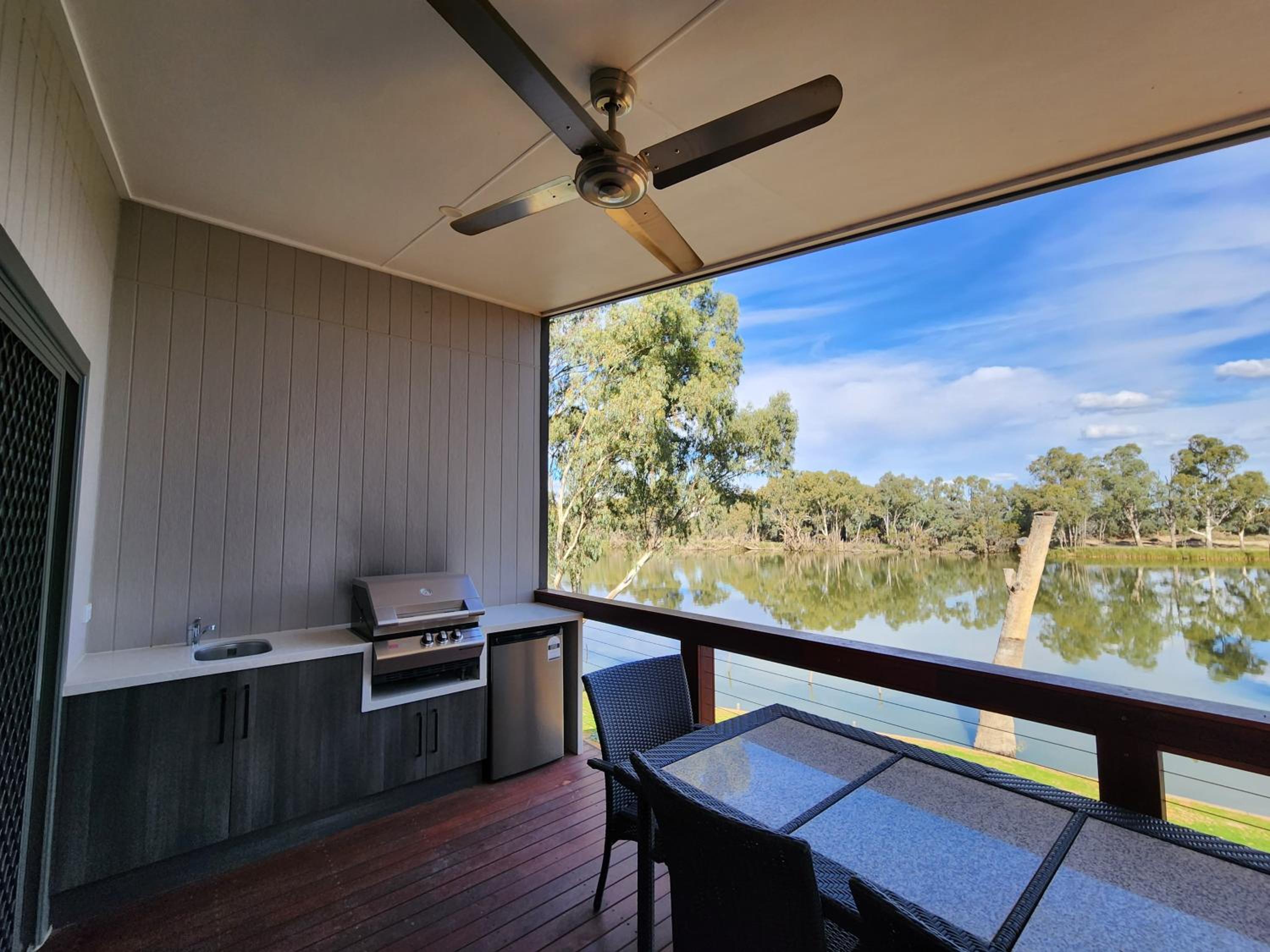Deluxe Elevated Riverfront Cabin  photo 2