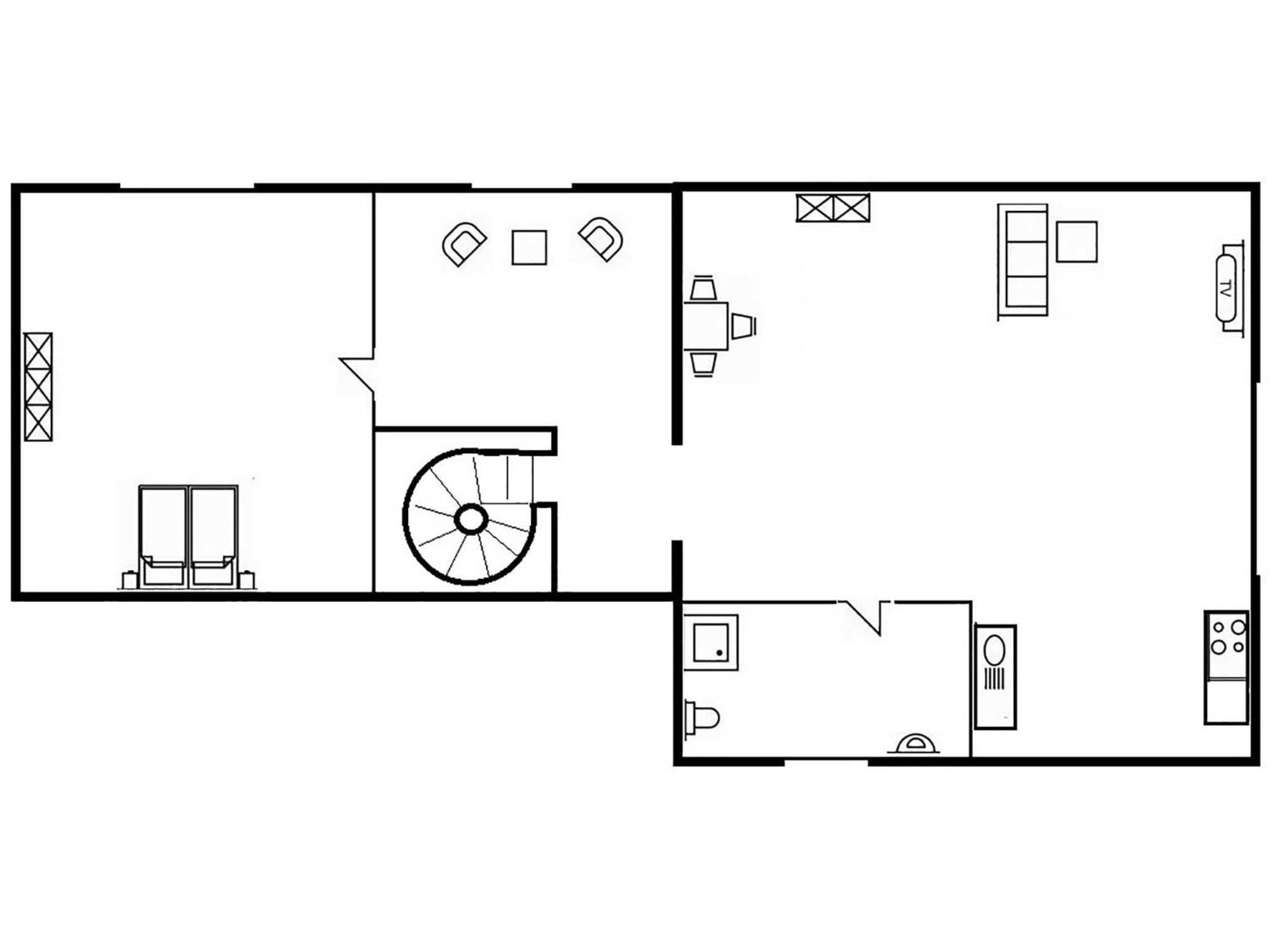 One-Bedroom Apartment with Shower photo 2