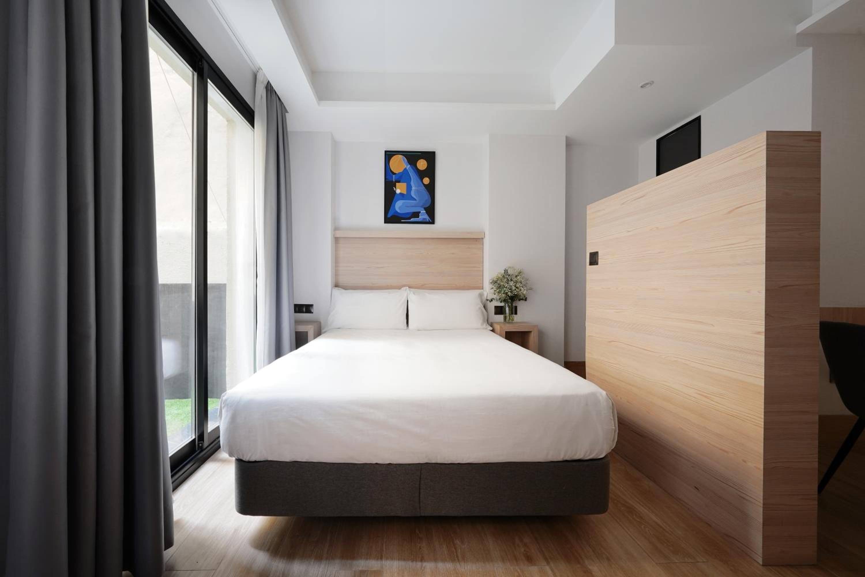 Estudio con terraza