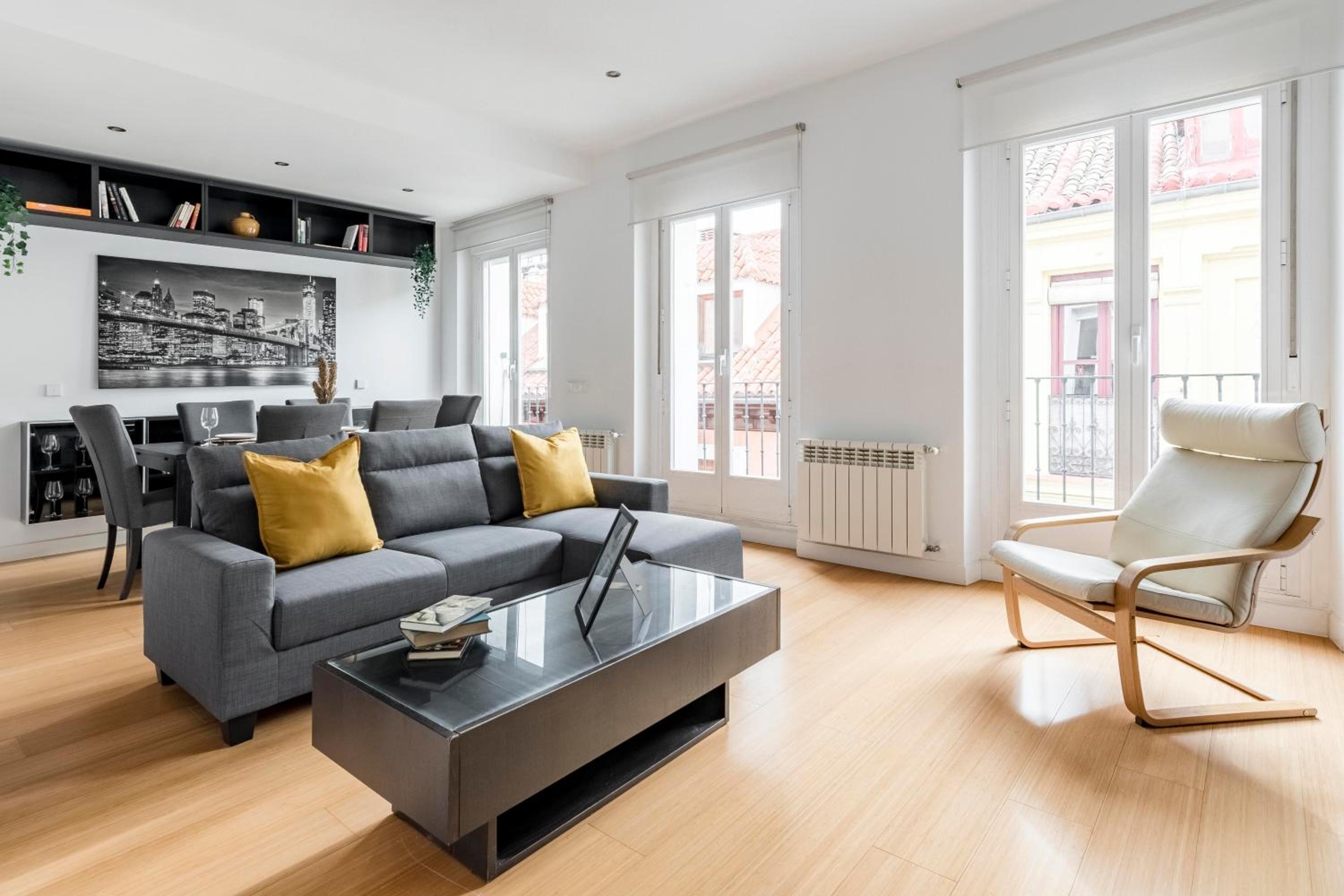 Apartamento de dos habitaciones