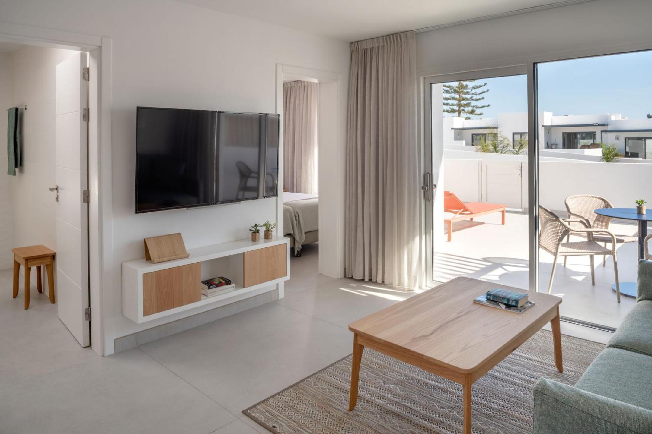 Apartamento con vista a la piscina