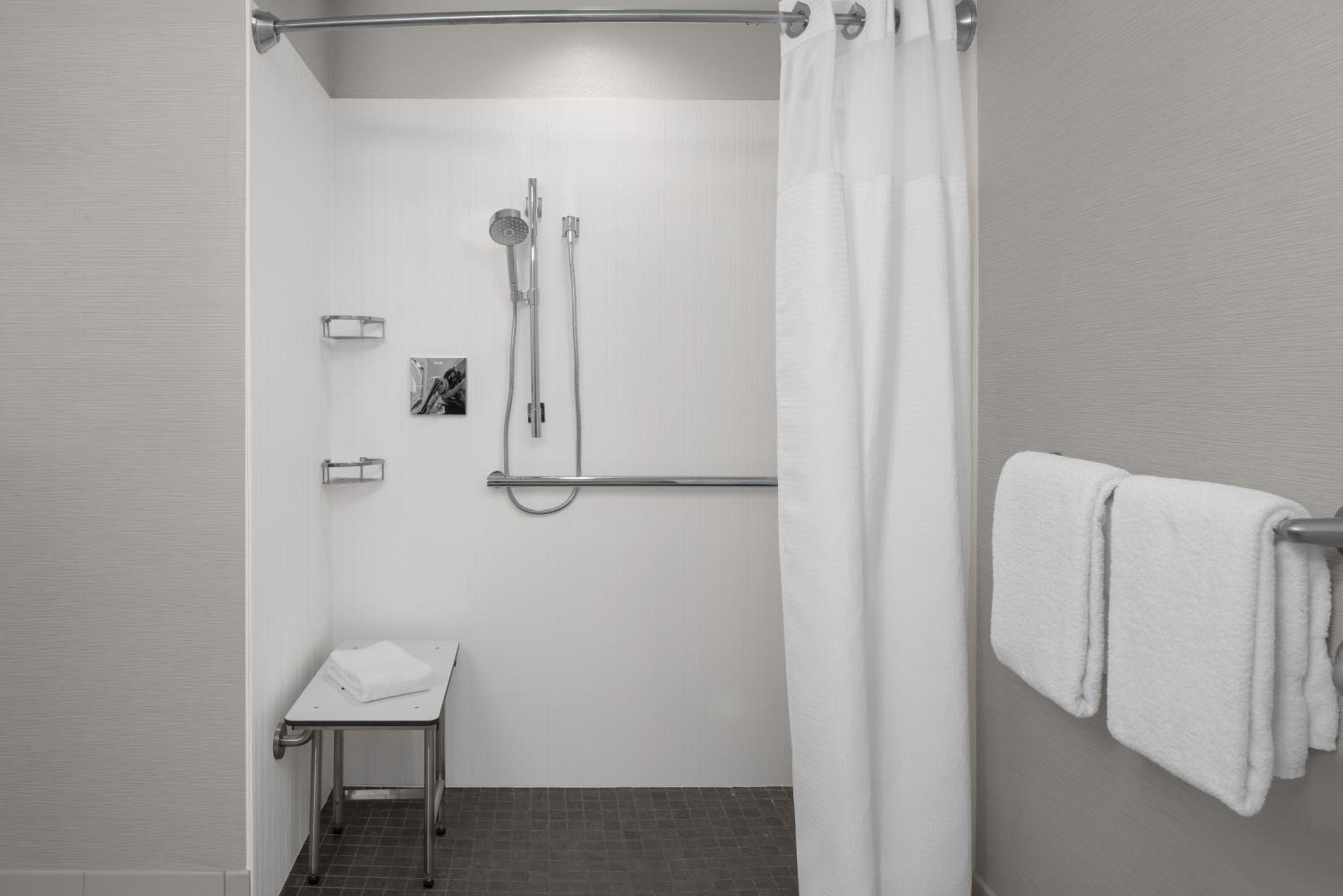 King Room with Sofa Bed and Roll-in Shower - Mobility and Hearing Accessible - Photo 8