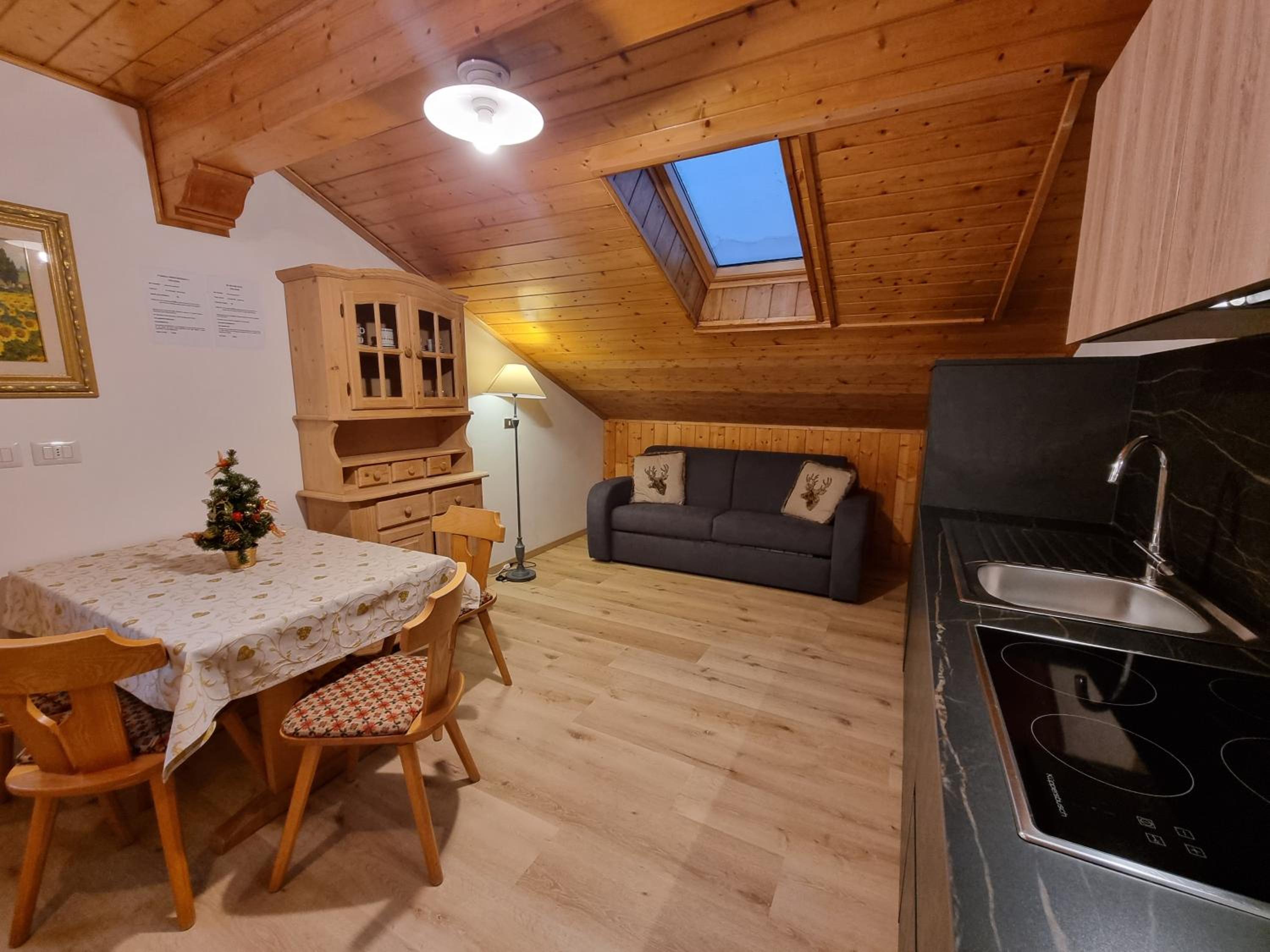 One-Bedroom Apartment with Mountain View