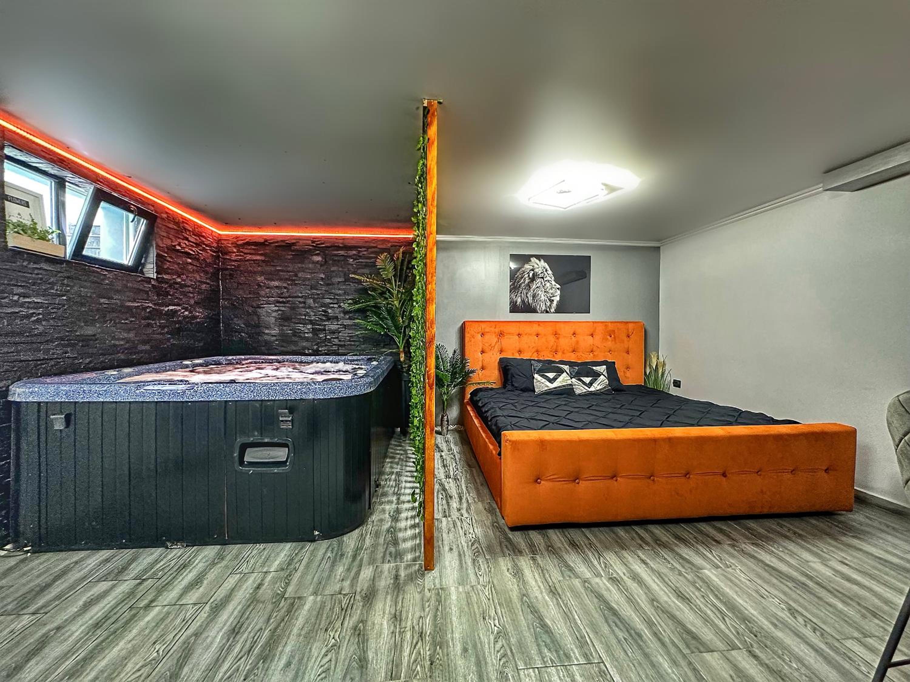 Junior Suite with Private Pool - lower ground floor