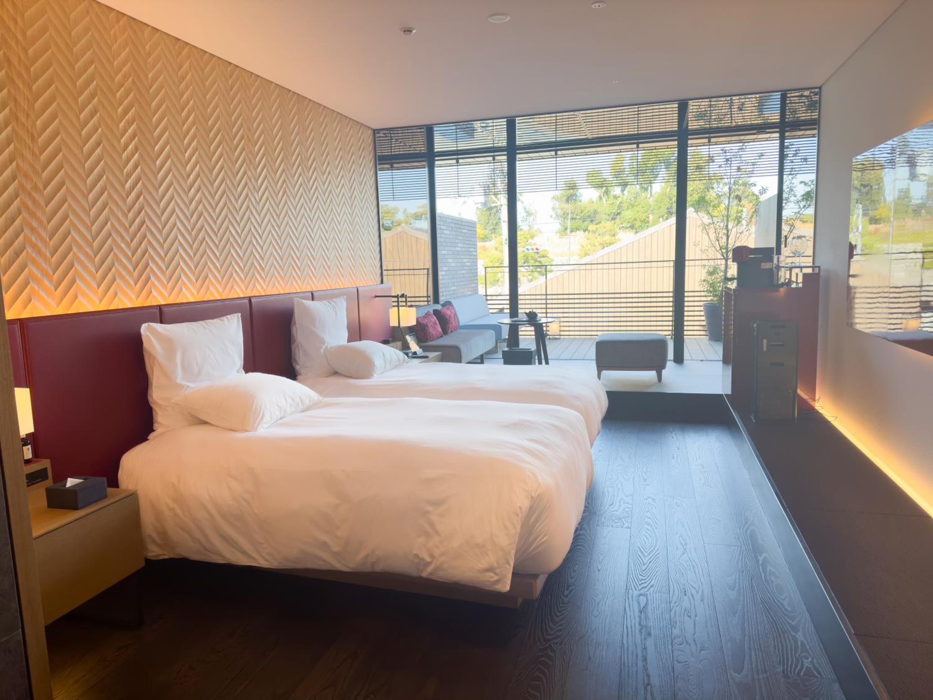 Deluxe Twin Room with Balcony - No view