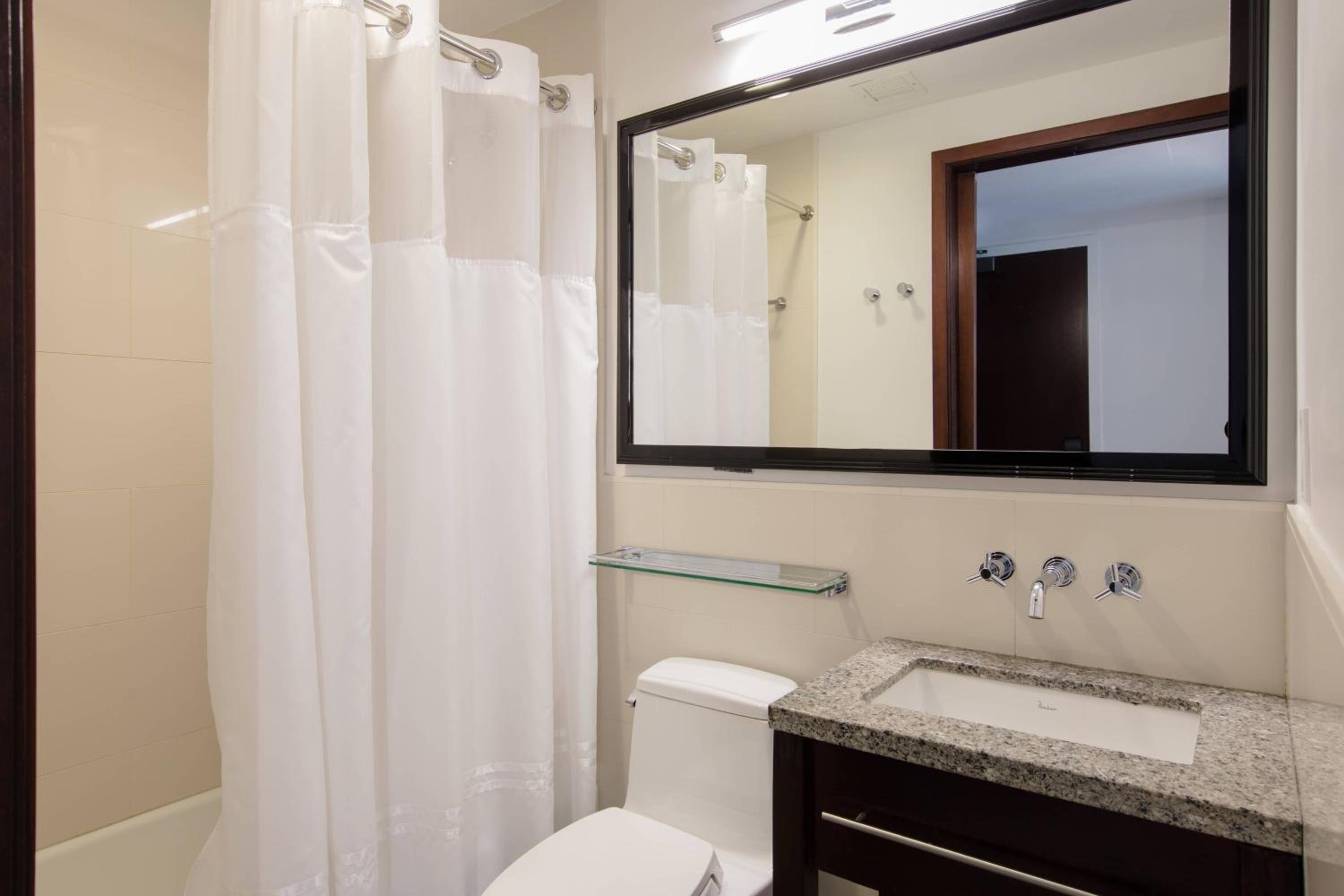 Room with Two Double Beds with City View