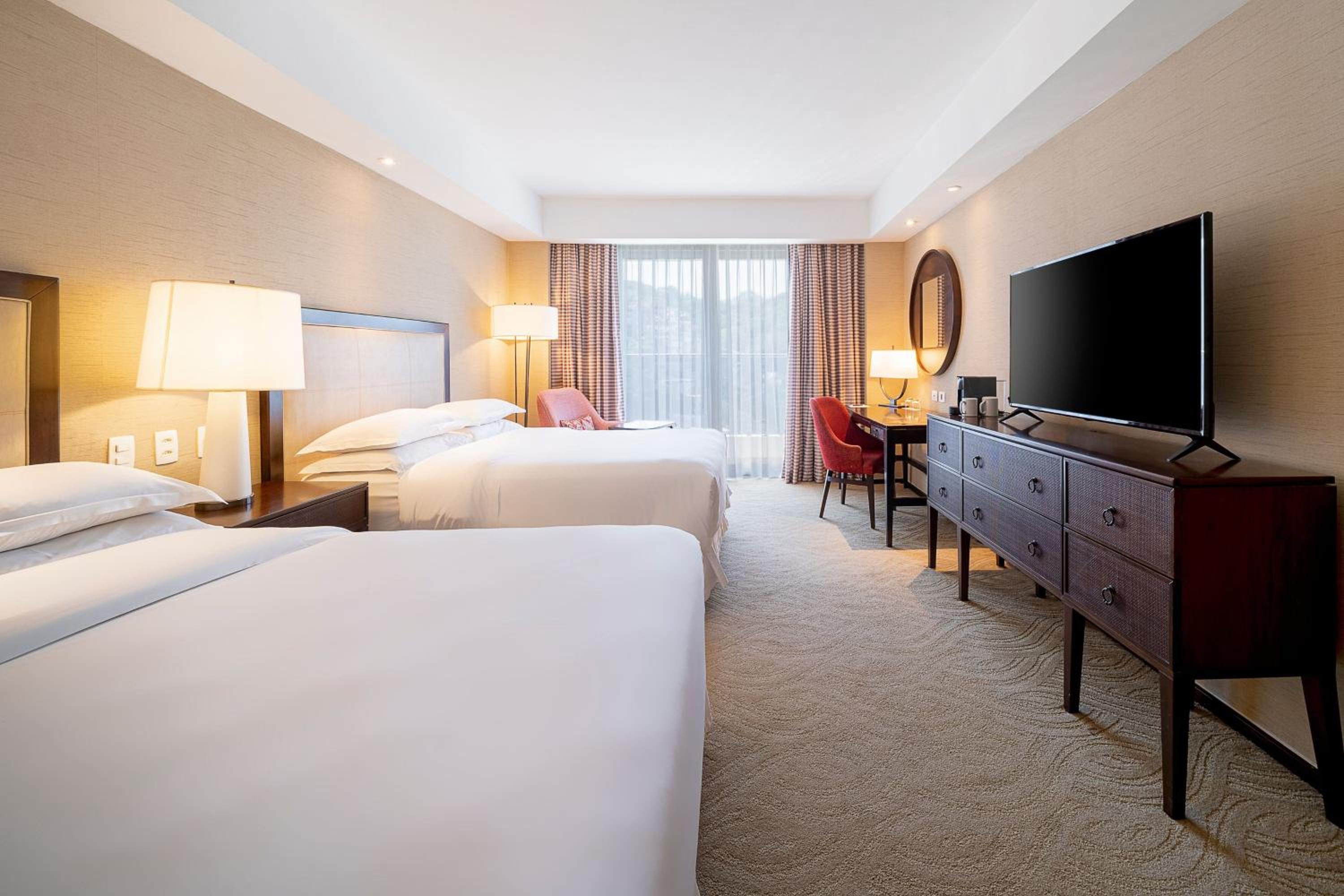 Classic Twin Room, Guest room, 2 Double, Mountain view