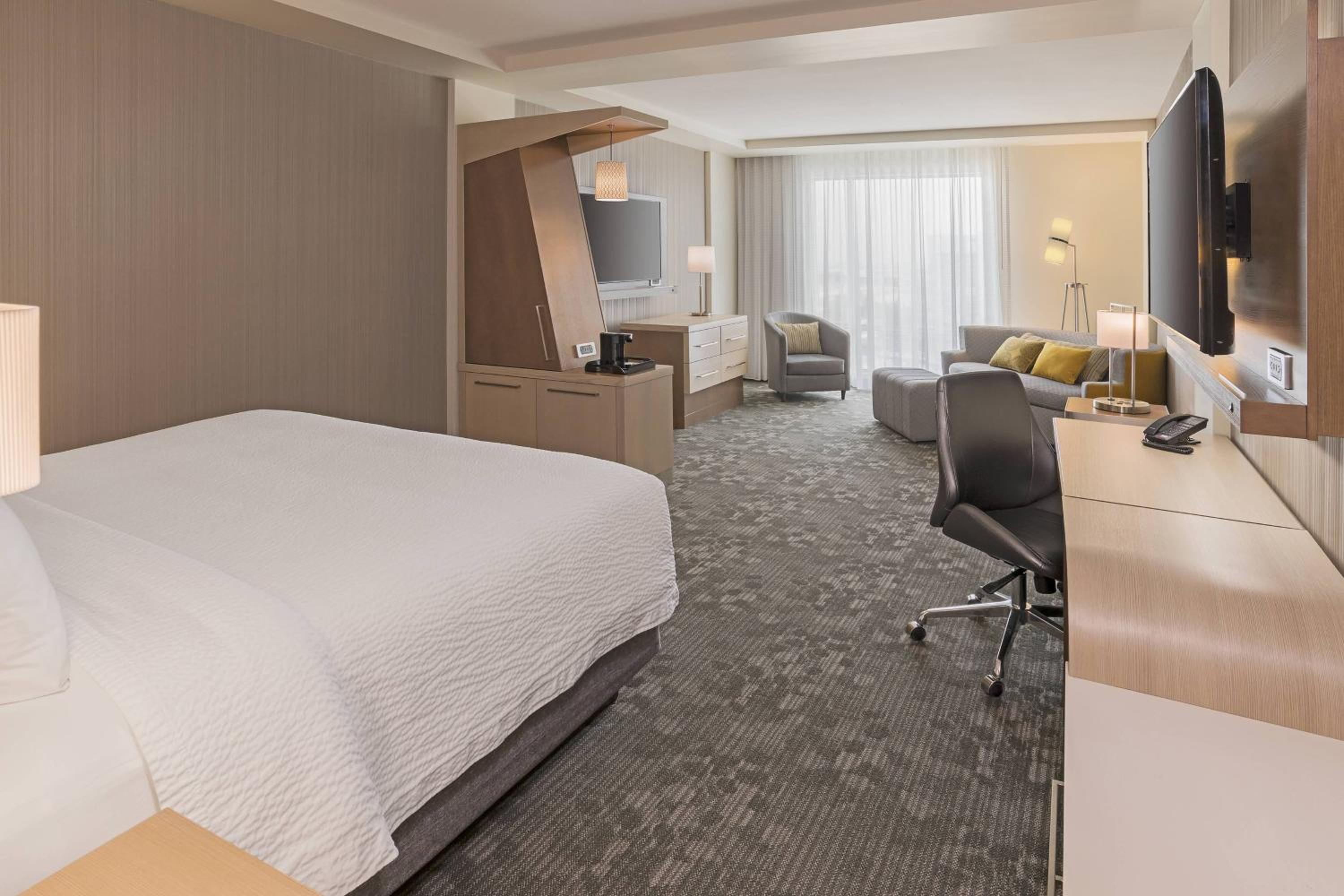 Junior King Suite with Sofa Bed and Roll-In Shower - Mobility Access/Hearing Accessible photo 1