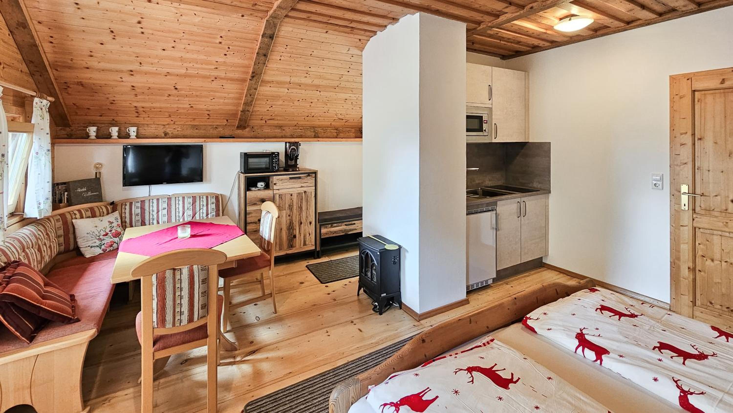 Studio with Balcony