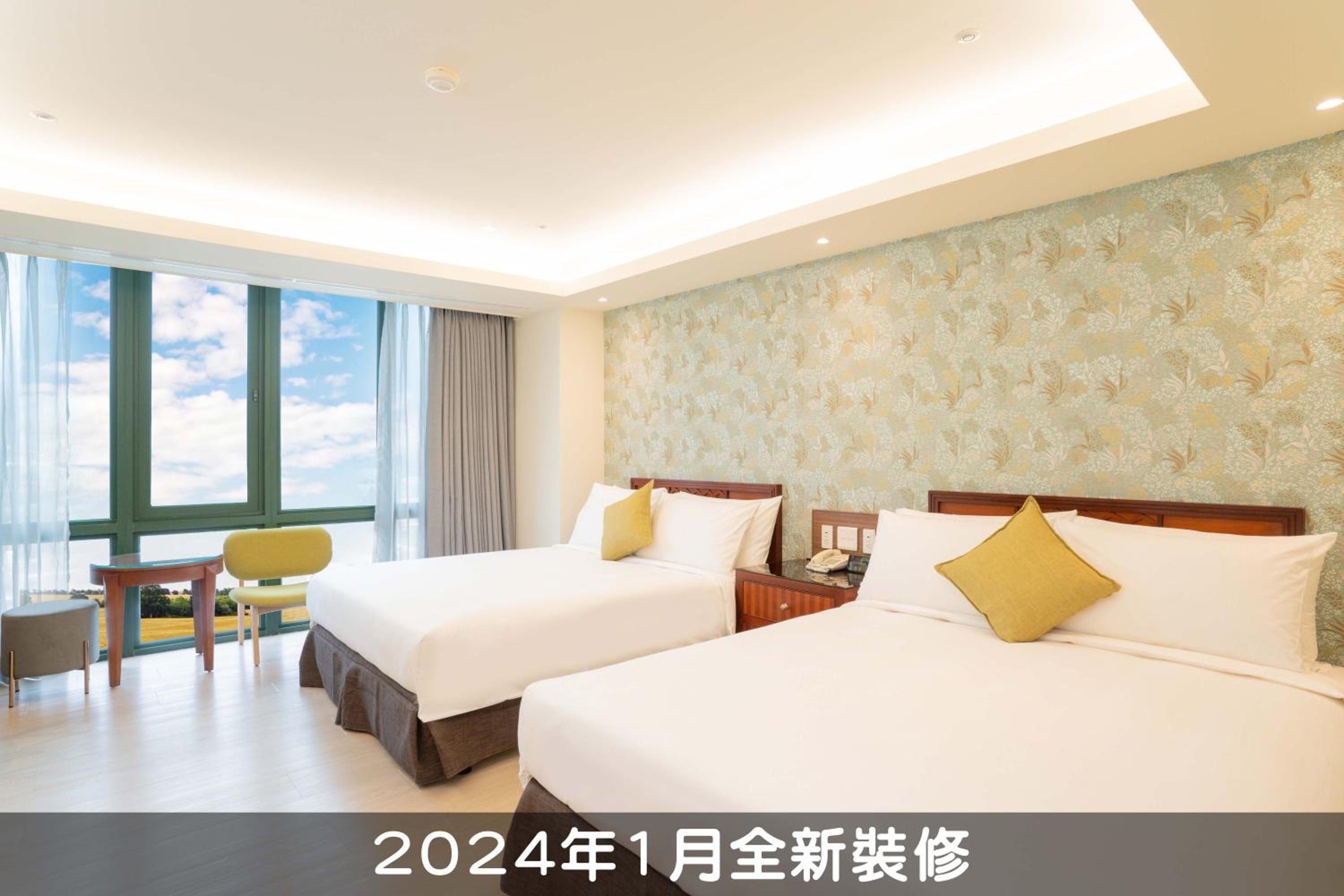 Newly Renovated Deluxe Quadruple Room