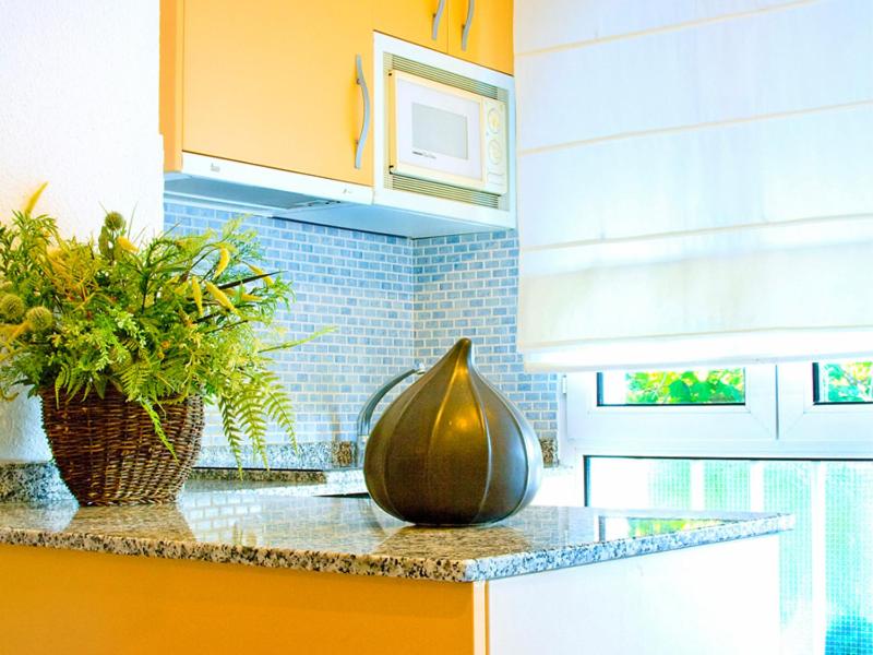 Apartamento con vista al jardín