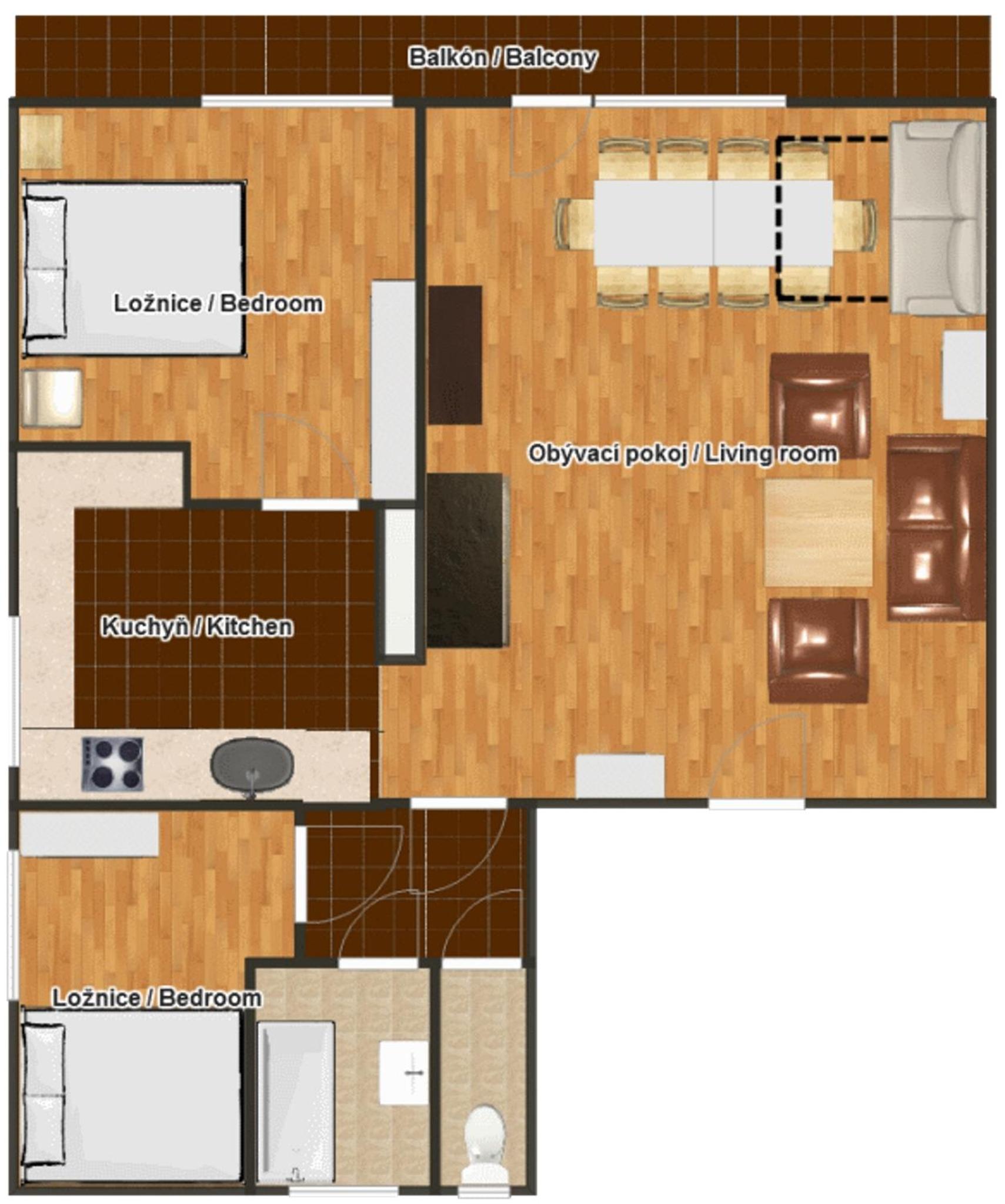 Two-Bedroom Apartment - Photo 17