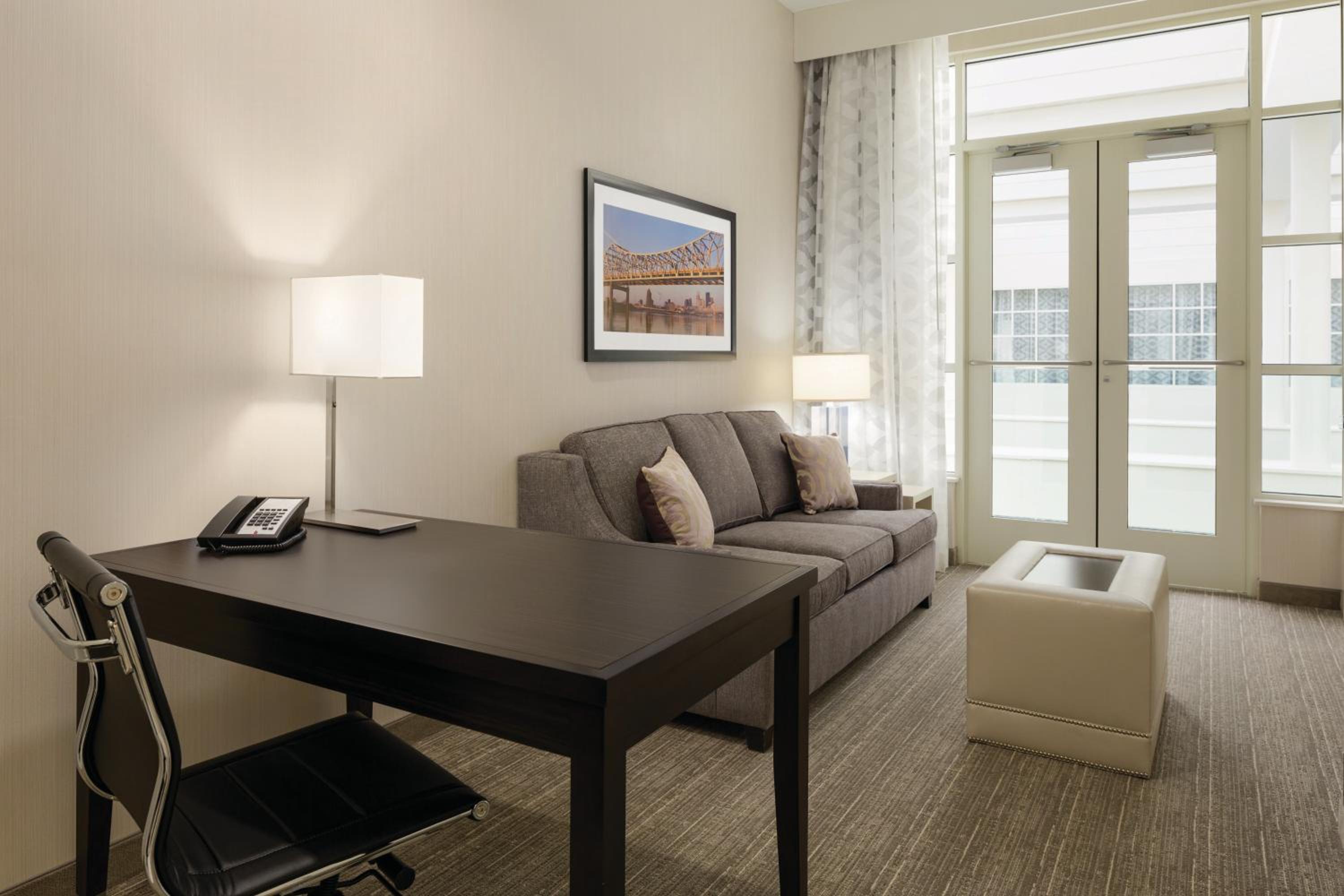 Suite with Two Queen Beds and Roll-in Shower - Mobility and Hearing Access
