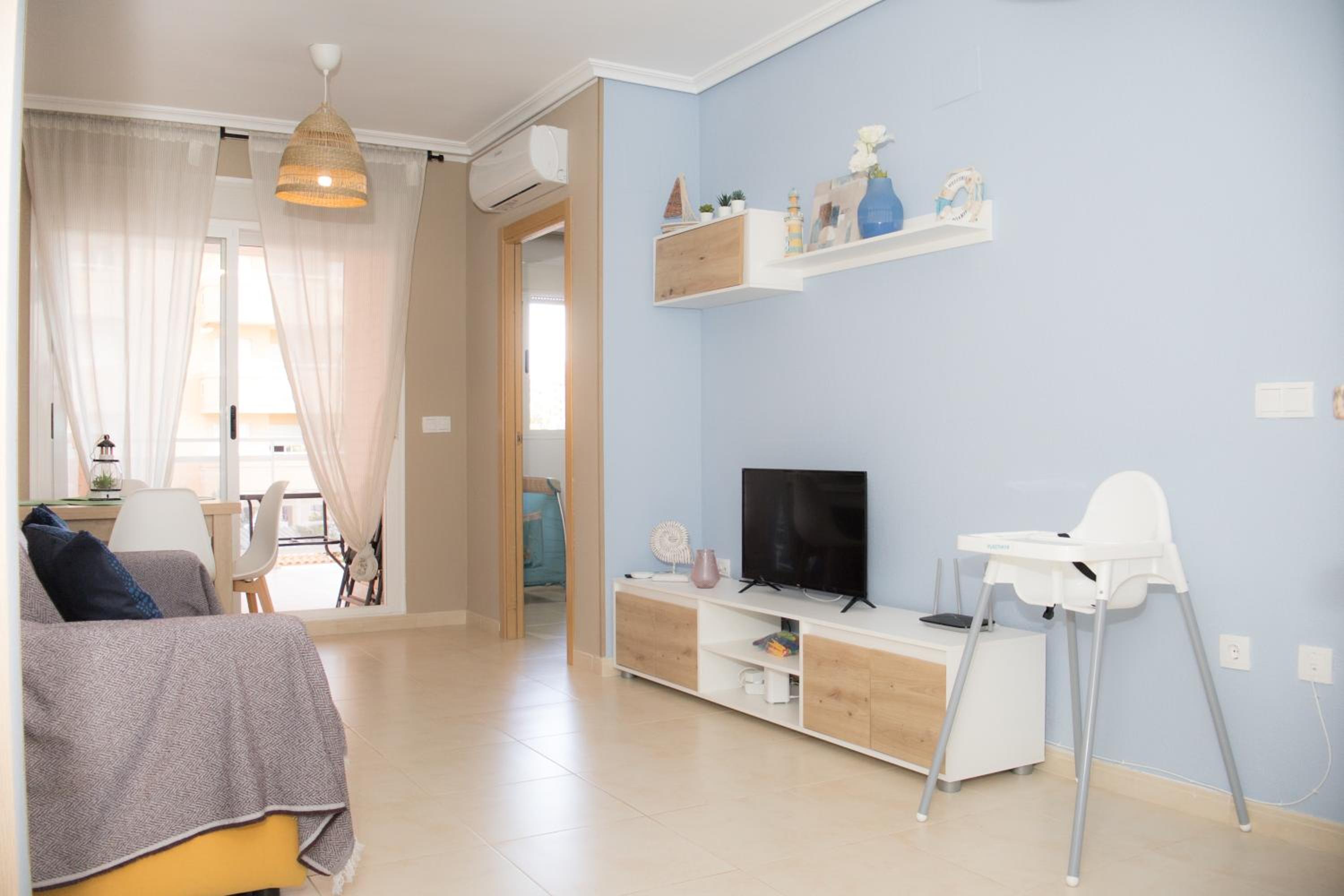 Apartamento de dos habitaciones
