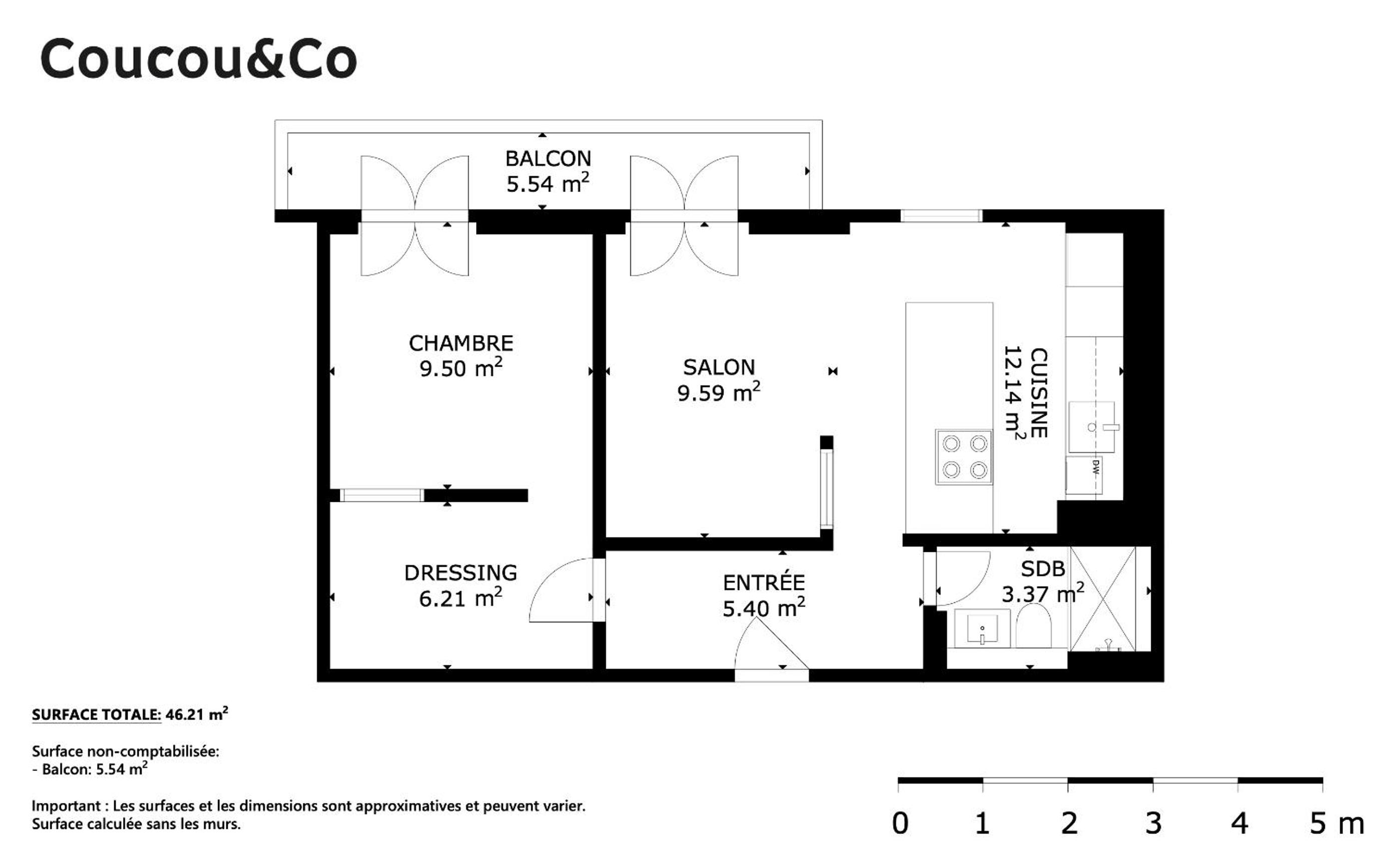 One-Bedroom Apartment photo 2